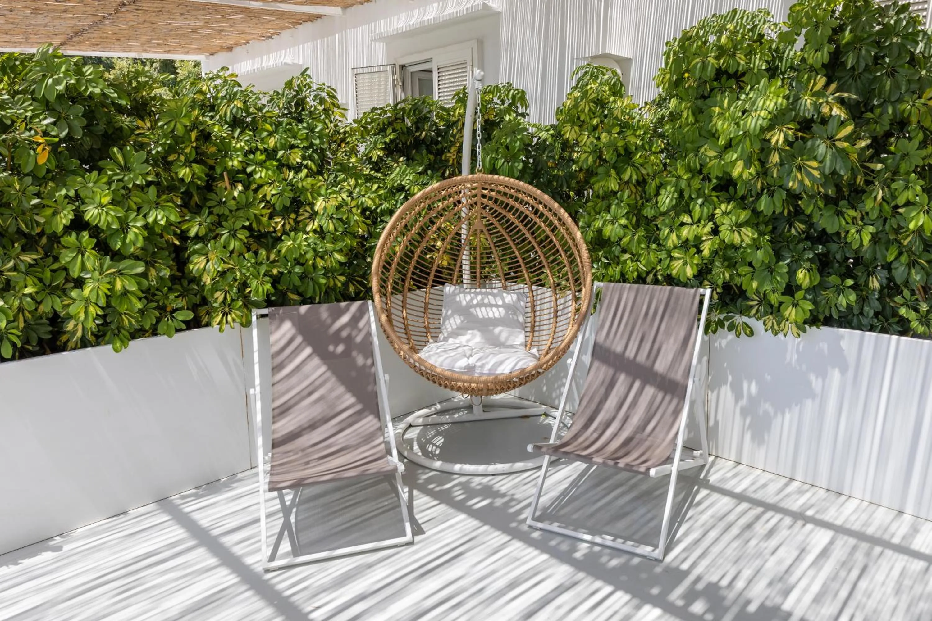 Balcony/Terrace in Villa La Pergola Capri