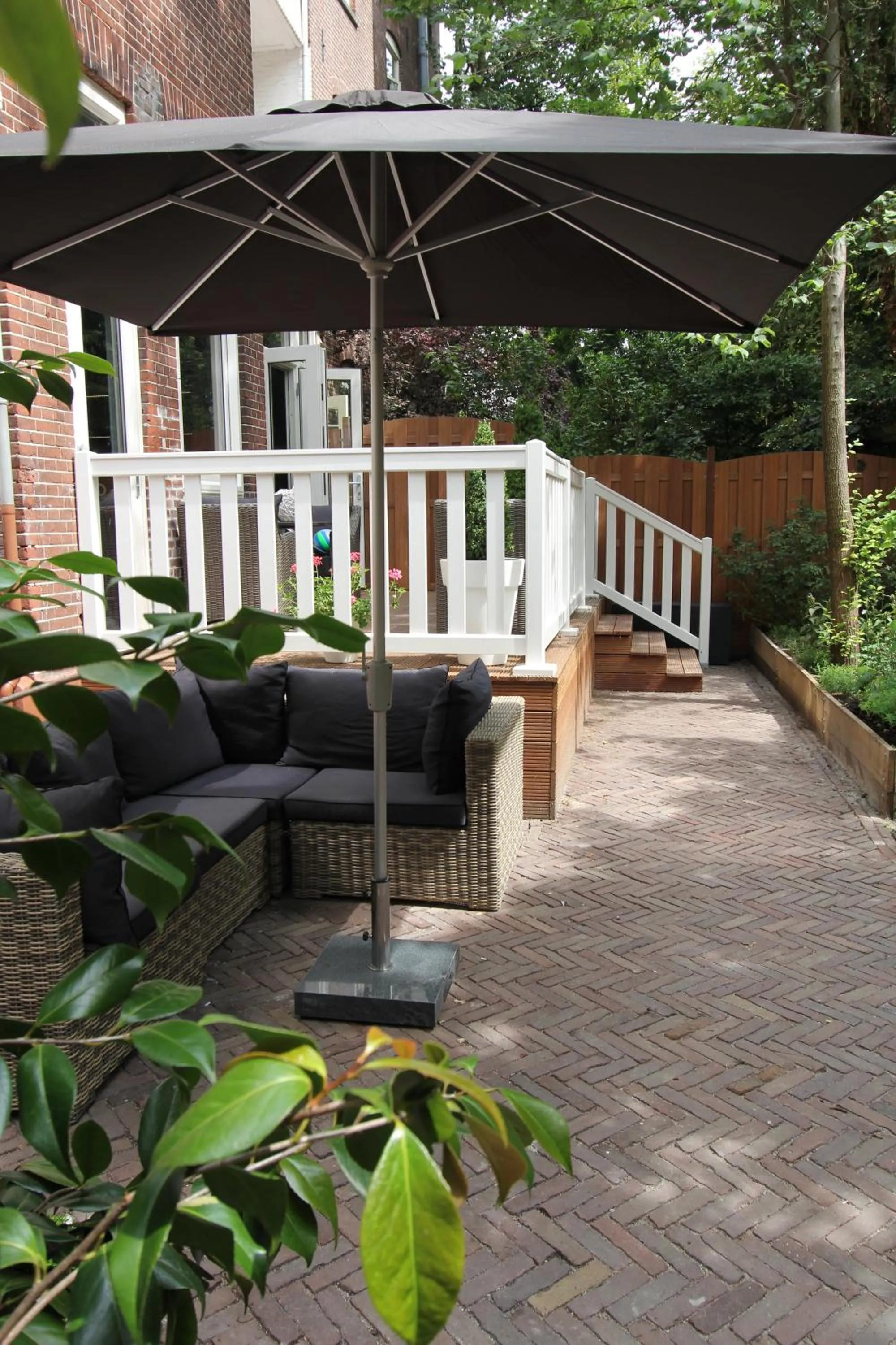 Balcony/Terrace in Apple Inn Hotel