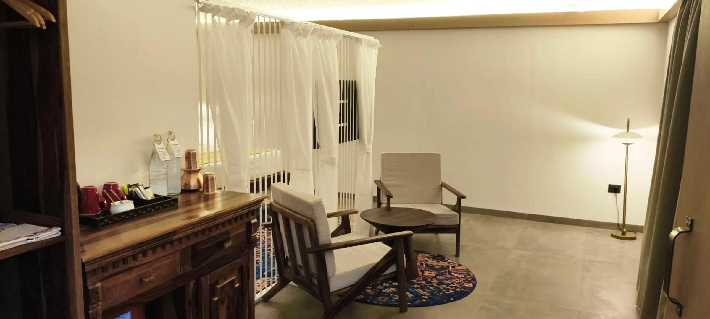 Living room in Fort JadhavGADH -A GADH Heritage Hotel