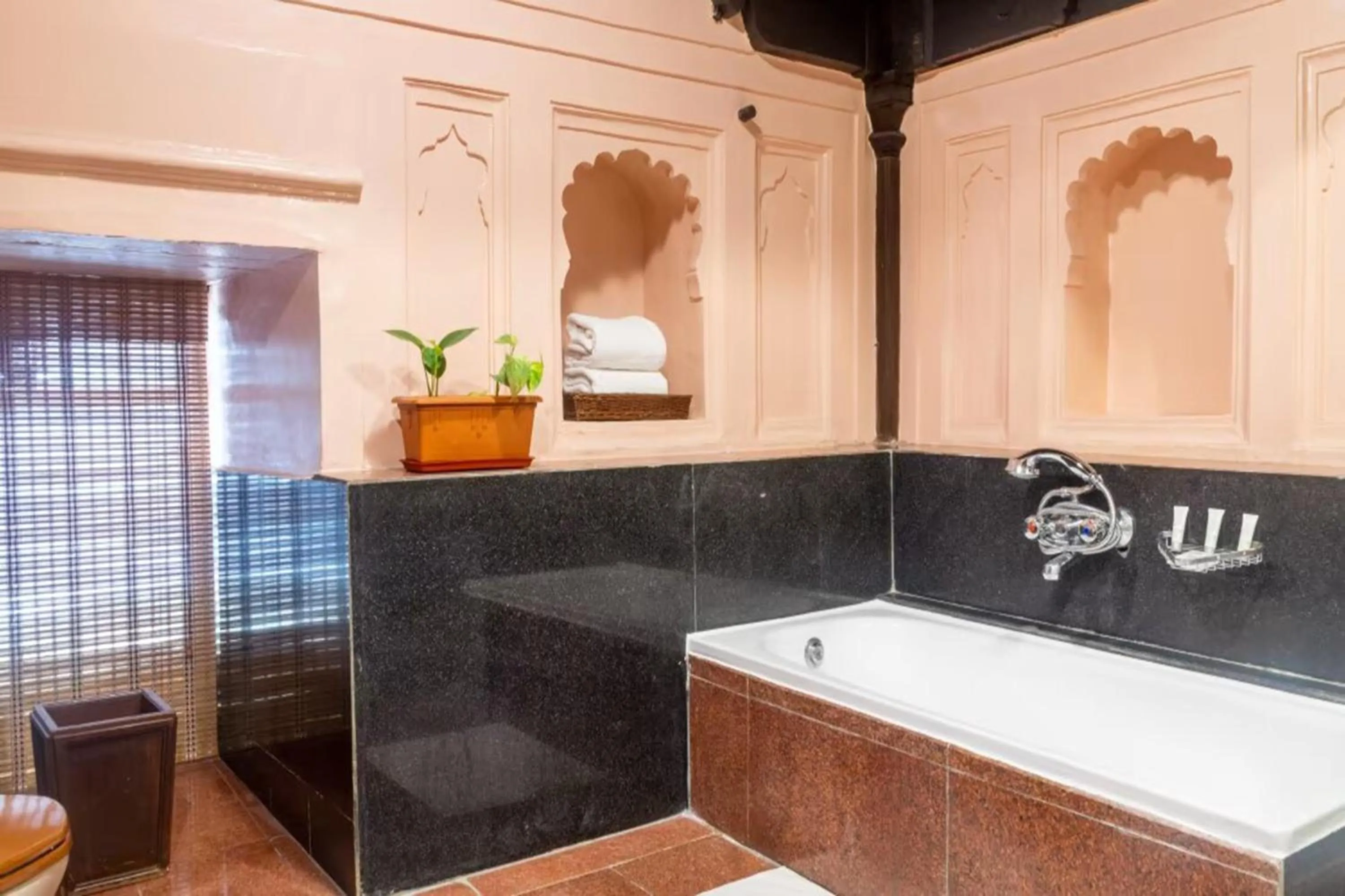 Bathroom in Fort JadhavGADH -A GADH Heritage Hotel