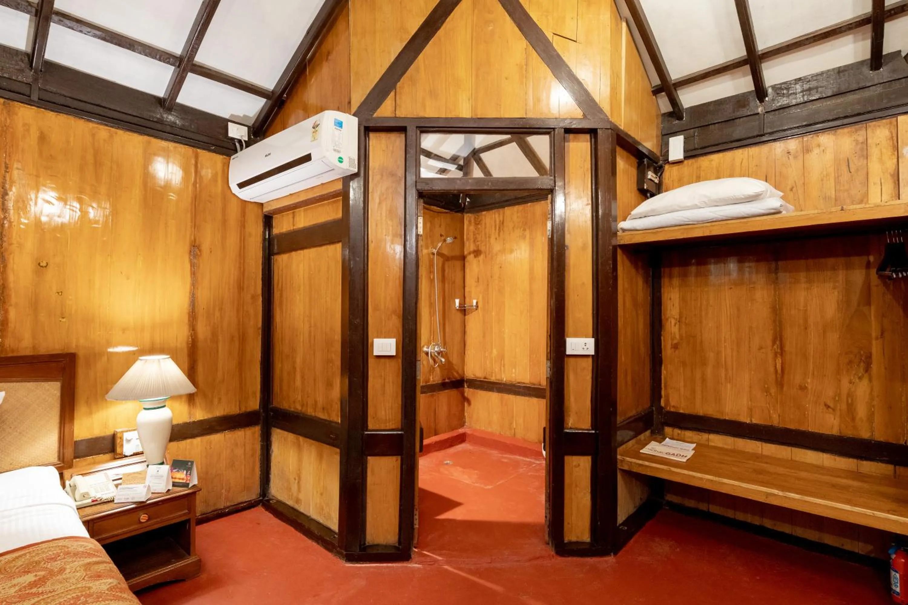 Bathroom, Bed in Fort JadhavGADH -A GADH Heritage Hotel