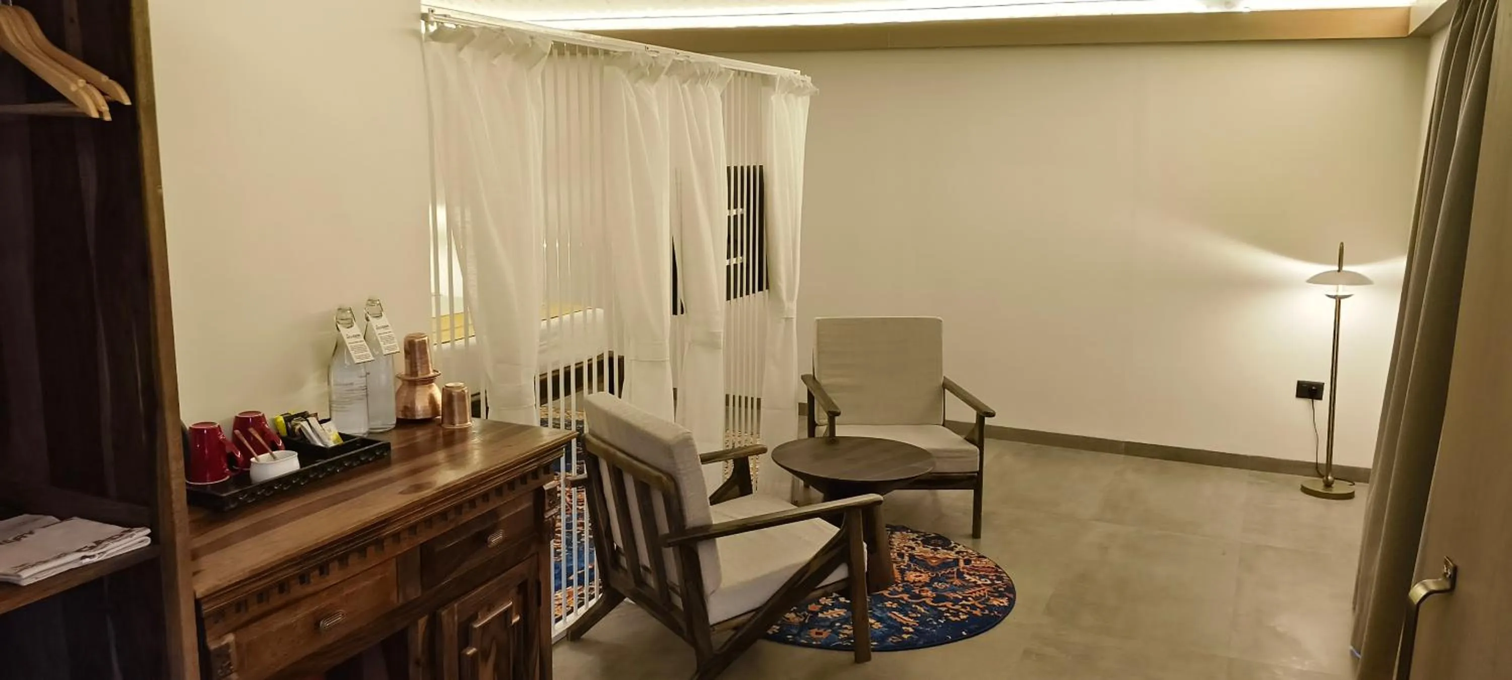 Living room in Fort JadhavGADH -A GADH Heritage Hotel