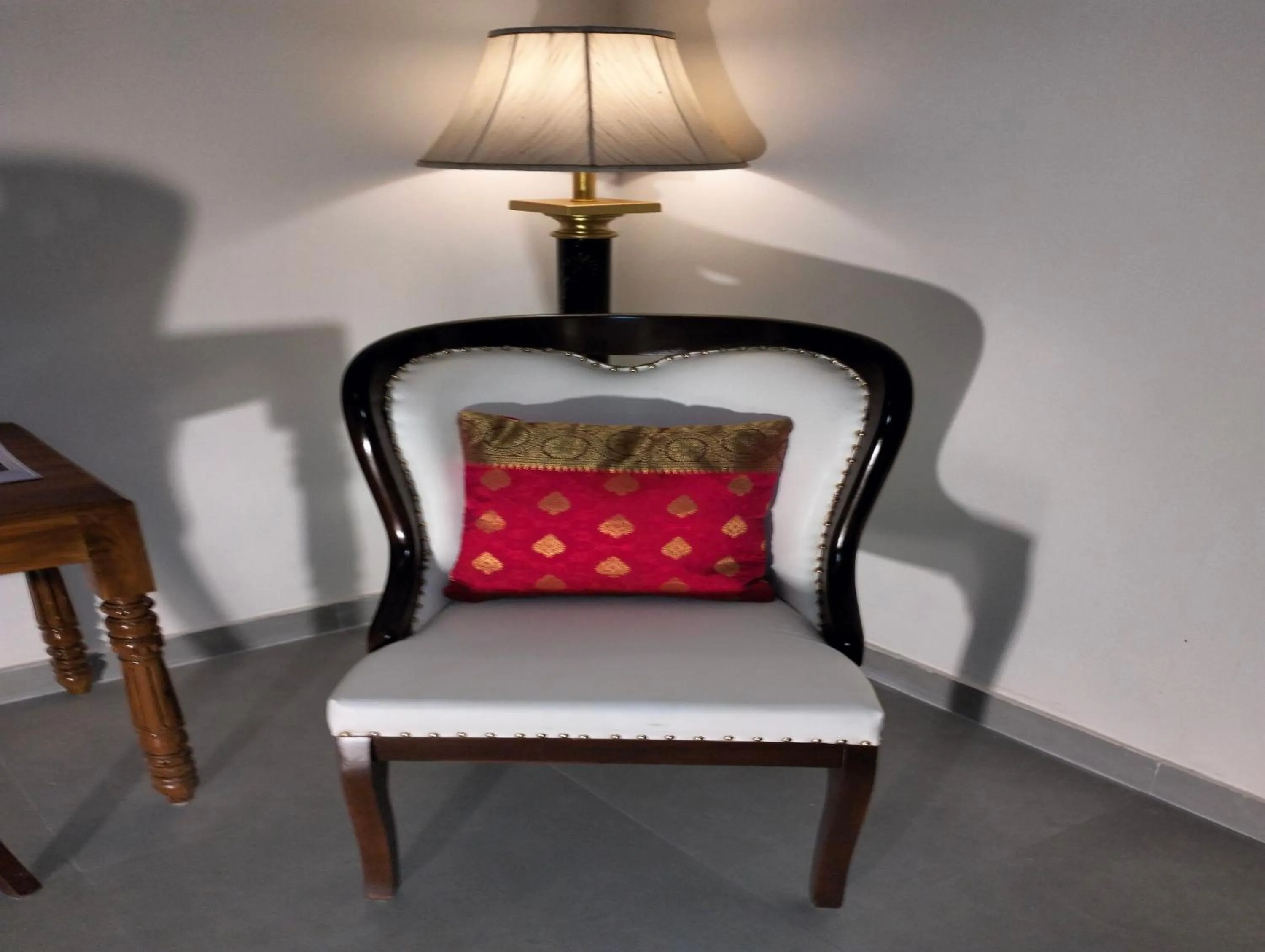 Seating area in Fort JadhavGADH -A GADH Heritage Hotel