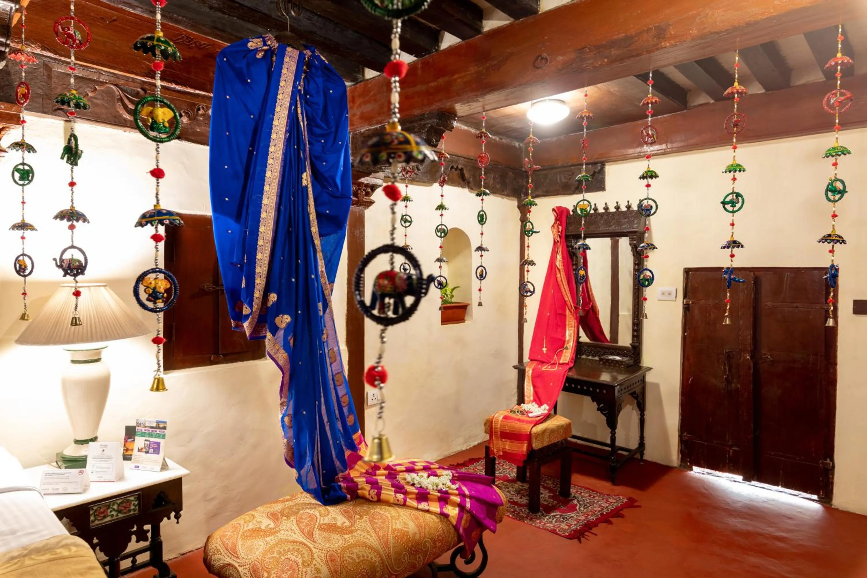 Bed in Fort JadhavGADH -A GADH Heritage Hotel