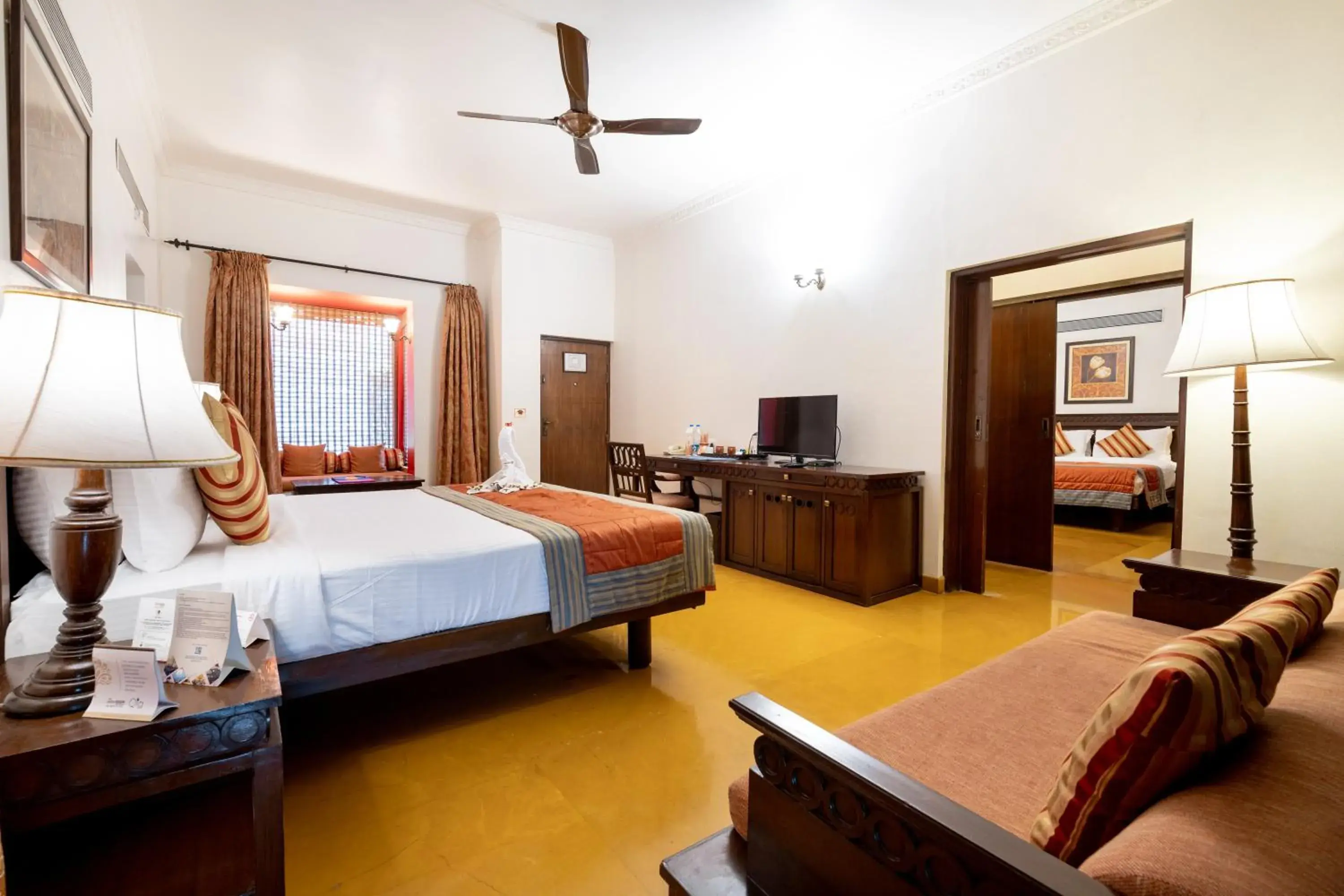 Varsha Suite - Premium Rain Shower Room in Fort JadhavGADH -A GADH Heritage Hotel Varsha Suite - Premium Rain Shower Room in Fort JadhavGADH -A GADH Heritage Hotel