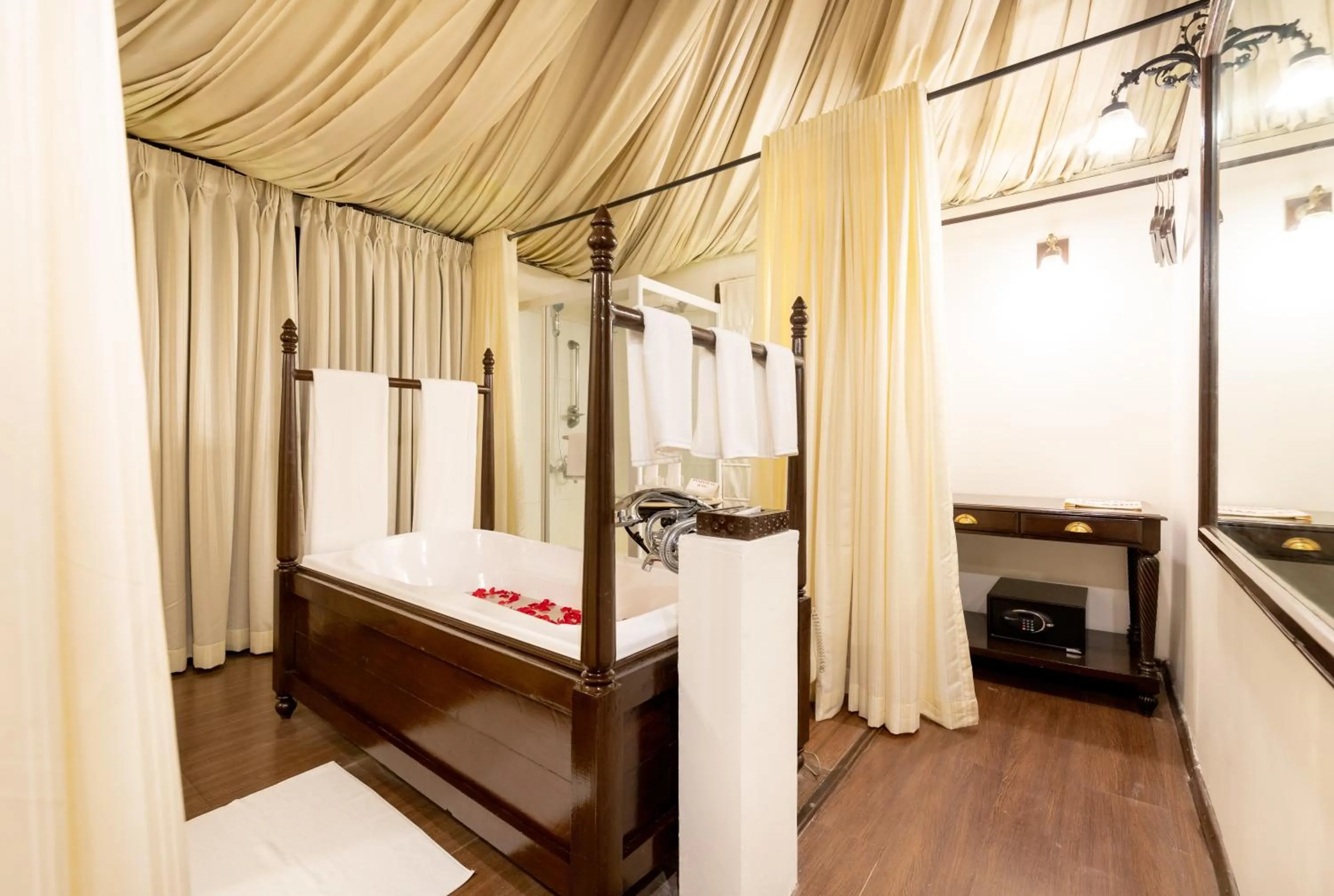Bathroom in Fort JadhavGADH -A GADH Heritage Hotel