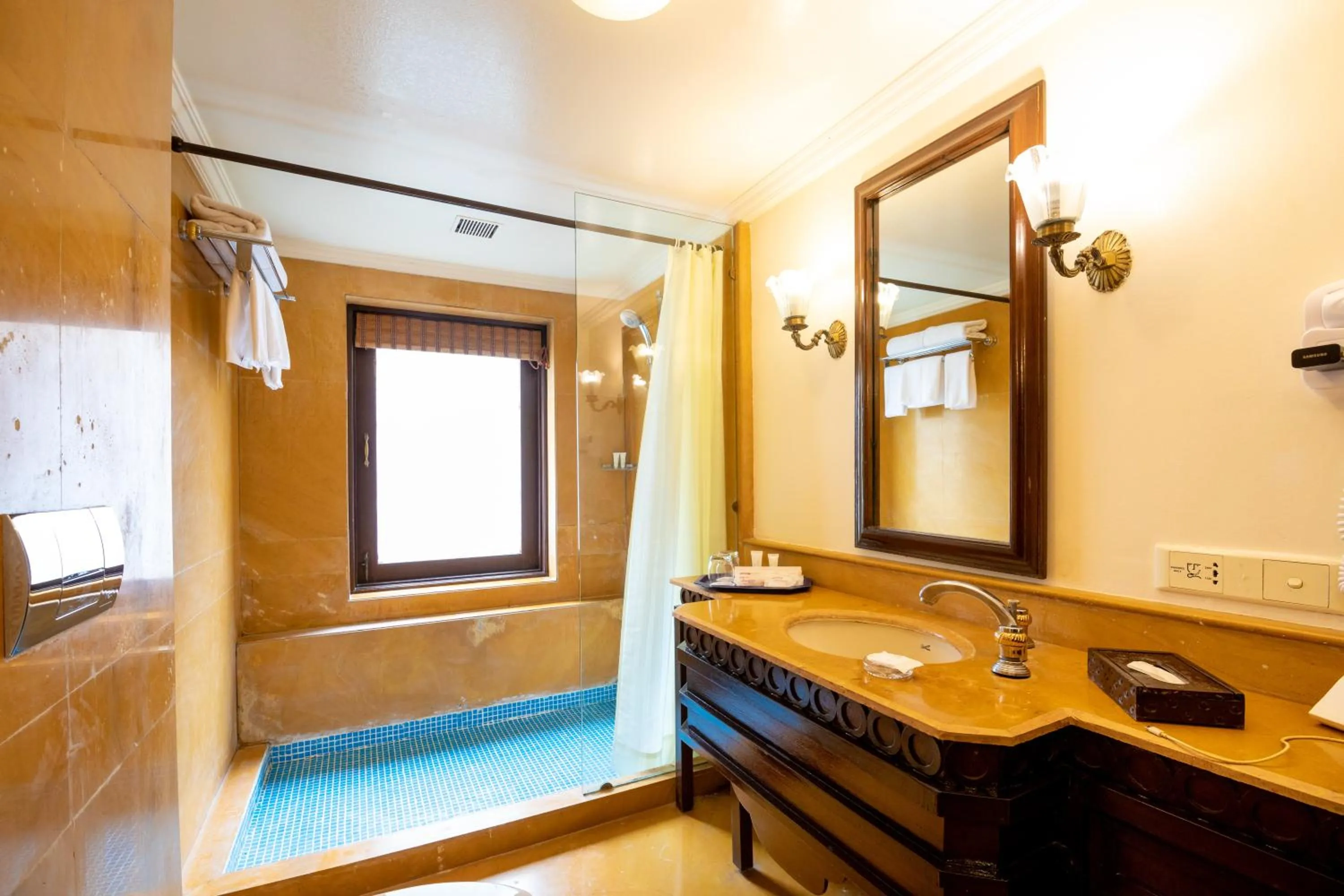 Toilet in Fort JadhavGADH -A GADH Heritage Hotel