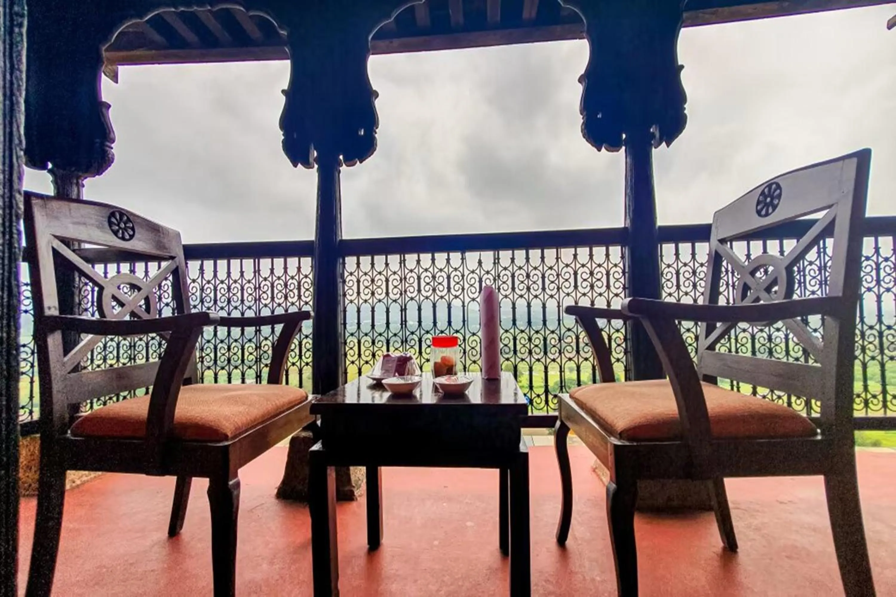 Patio in Fort JadhavGADH -A GADH Heritage Hotel