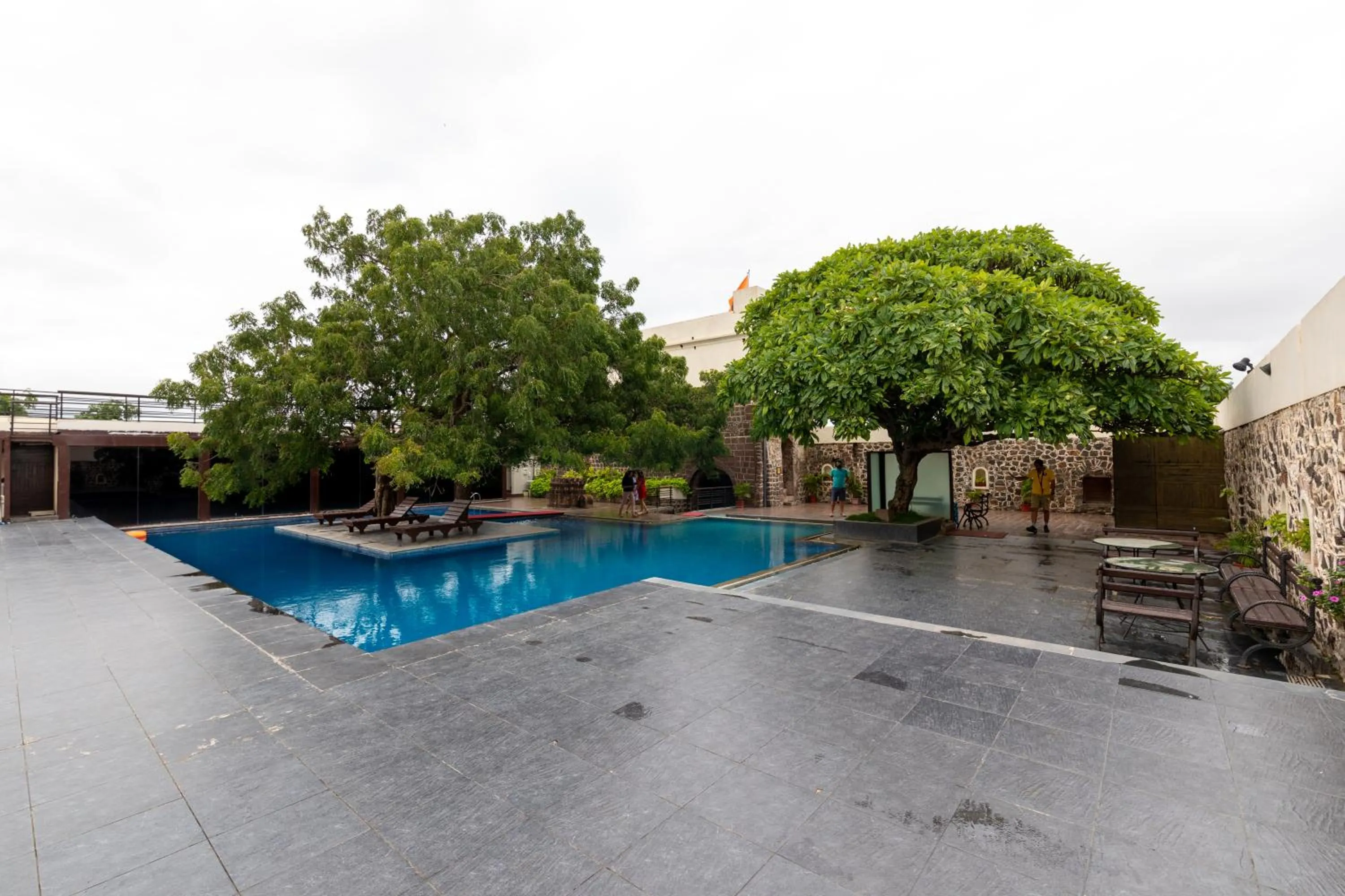 Swimming pool in Fort JadhavGADH -A GADH Heritage Hotel