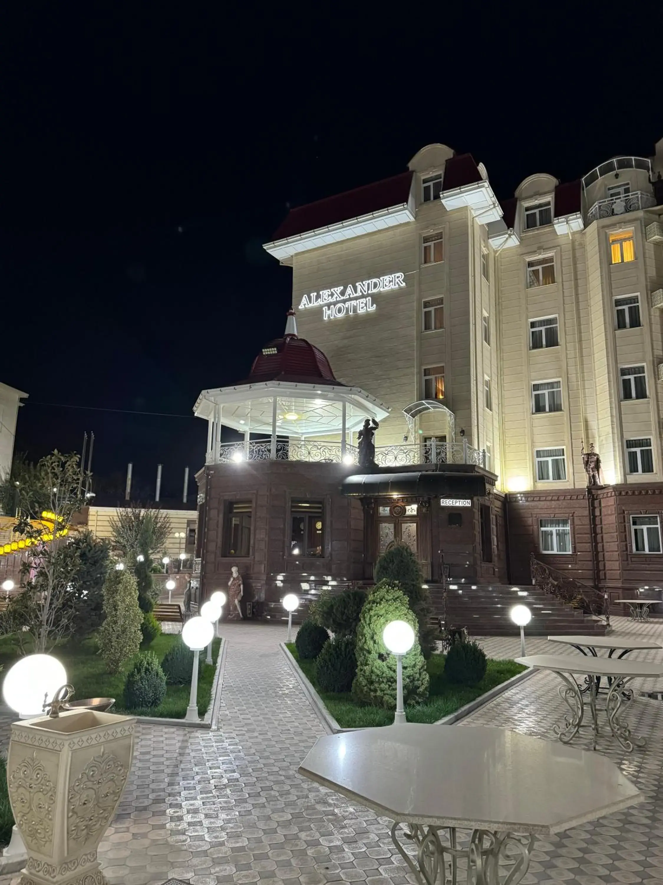 Property building in Alexander Hotel Property building in Alexander Hotel