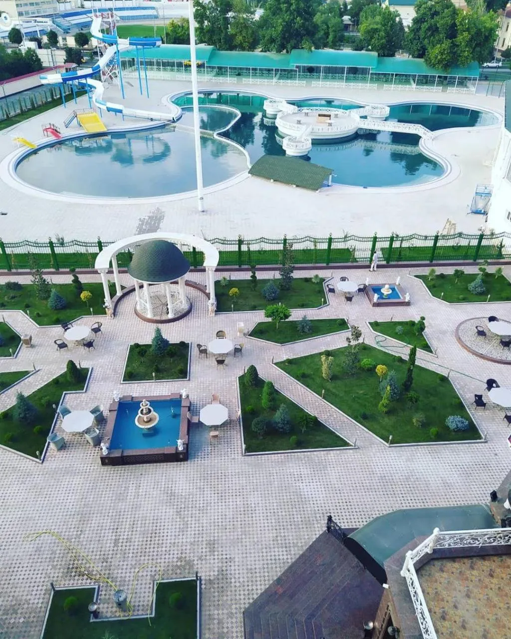 Aqua park in Alexander Hotel