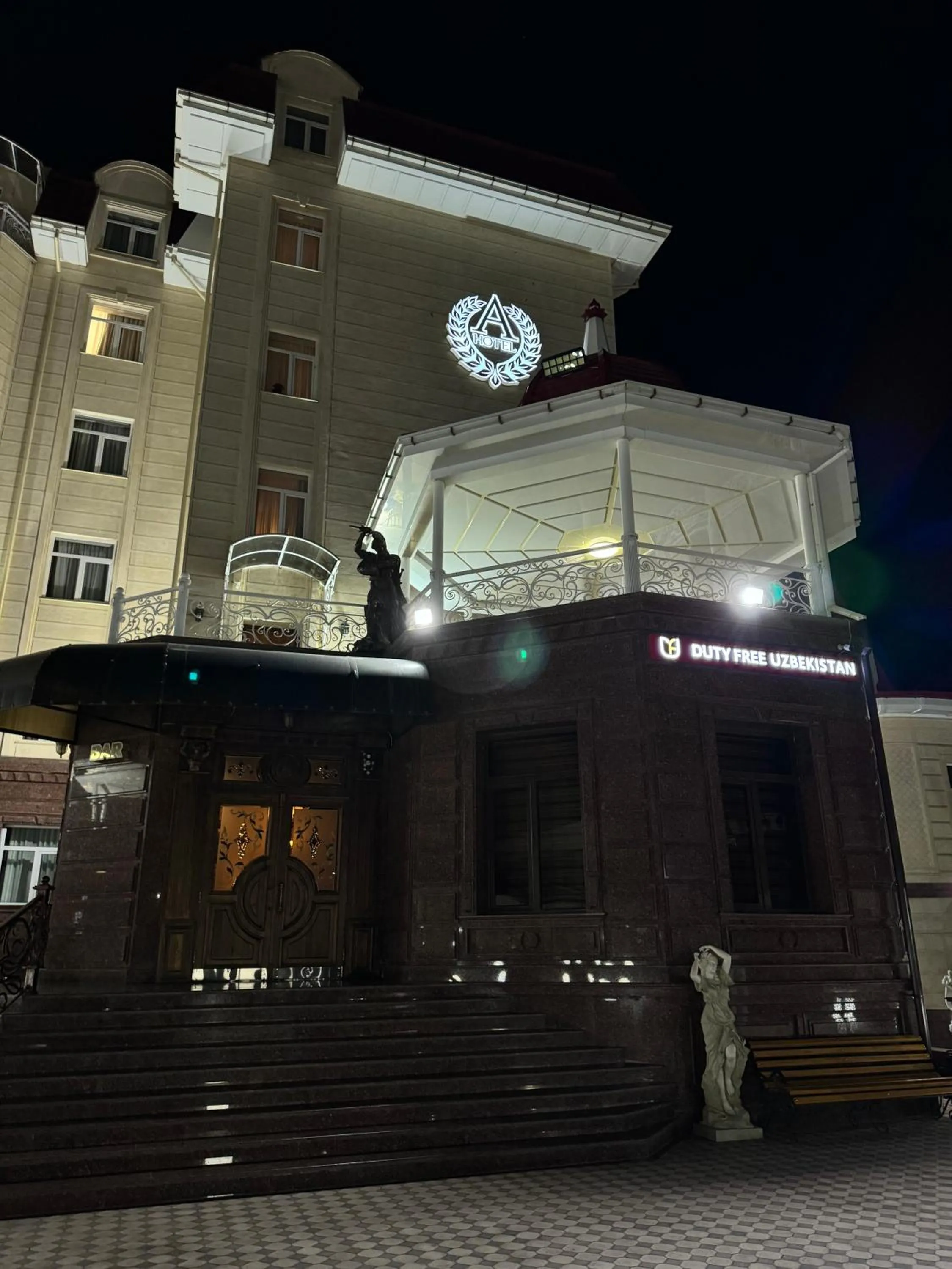 Property building in Alexander Hotel