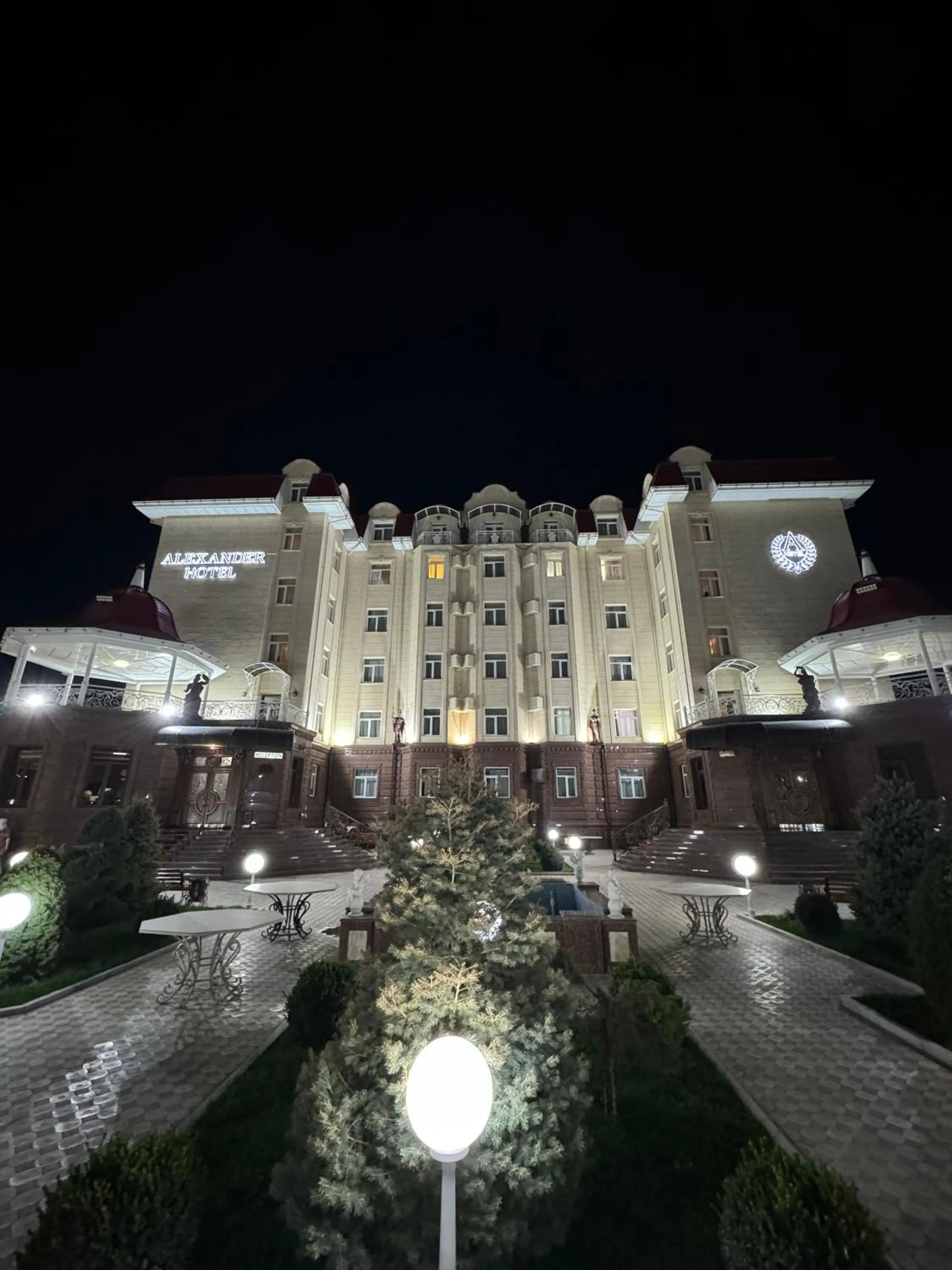 Property building in Alexander Hotel