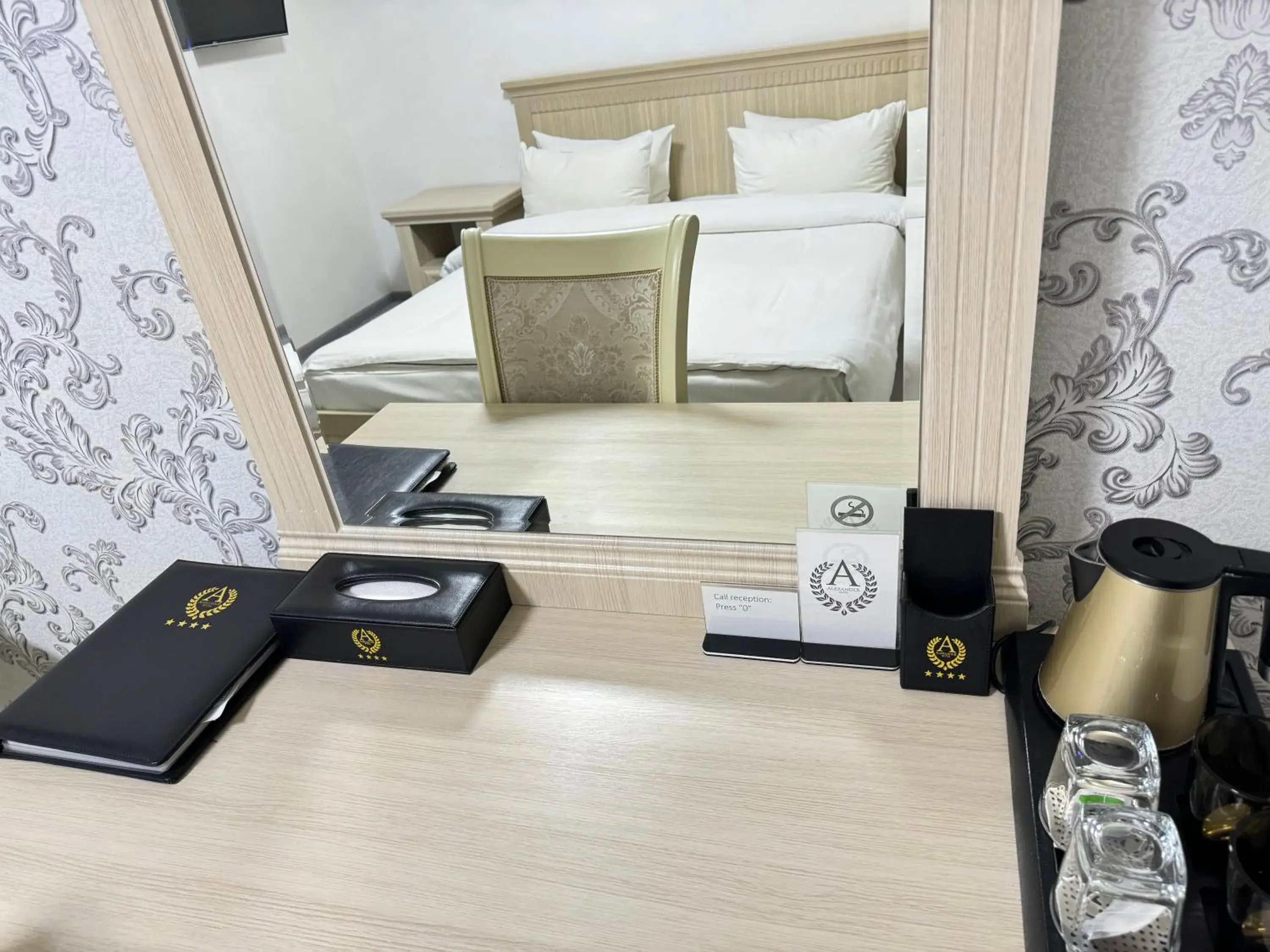 Bed in Alexander Hotel Bed in Alexander Hotel