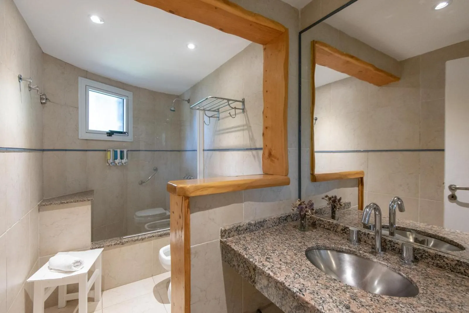 Bathroom in Carilo Village Apart Hotel & Spa