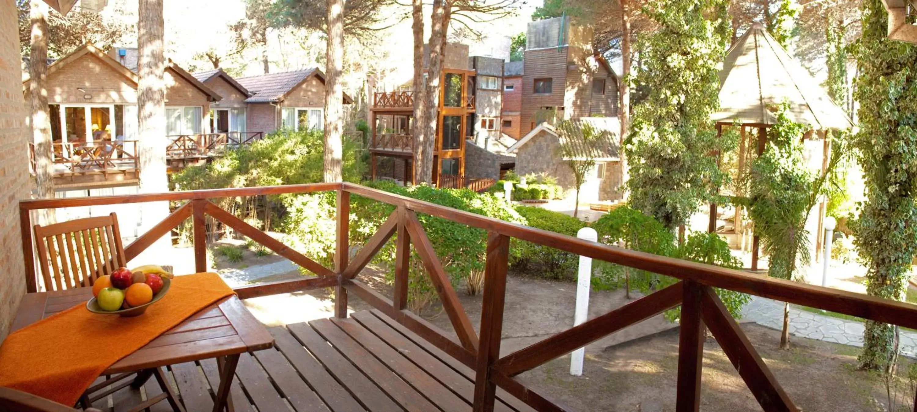 Garden view in Carilo Village Apart Hotel & Spa Garden view in Carilo Village Apart Hotel & Spa