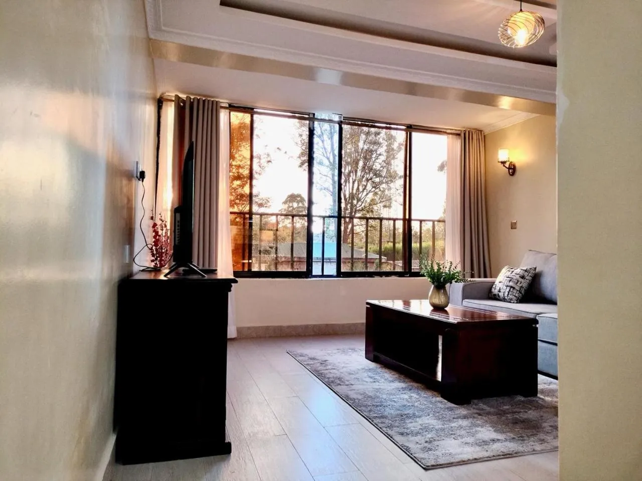 Living room in Park Place Hotel