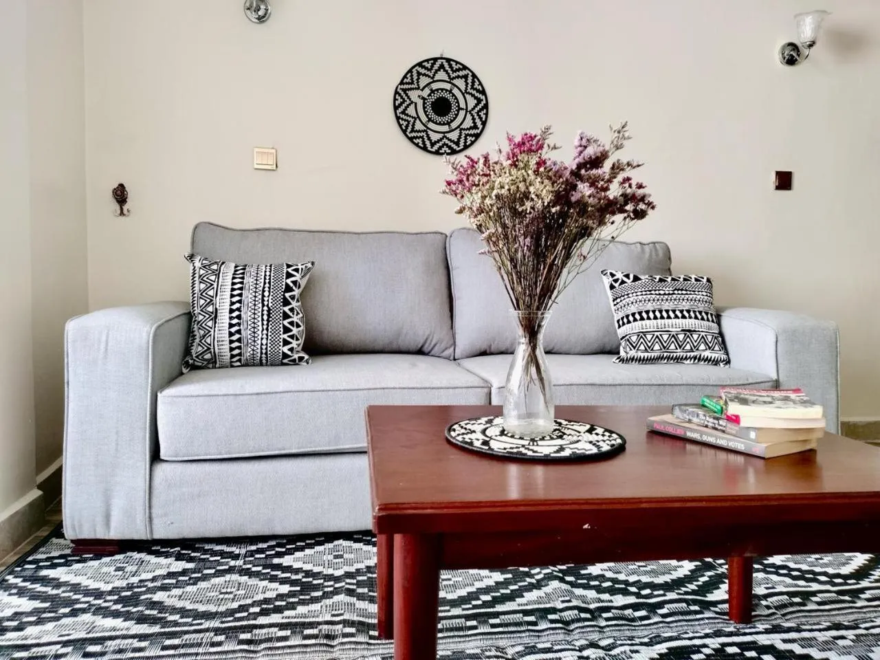 Living room in Park Place Hotel