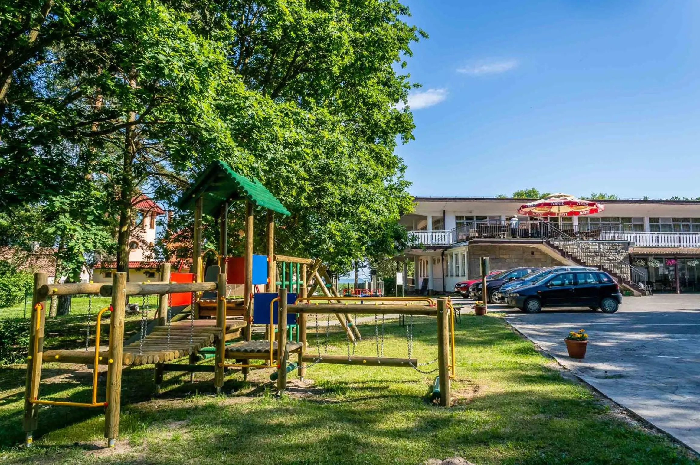 Children play ground in Ośrodek Wypoczynkowy Eden Kąty Rybackie