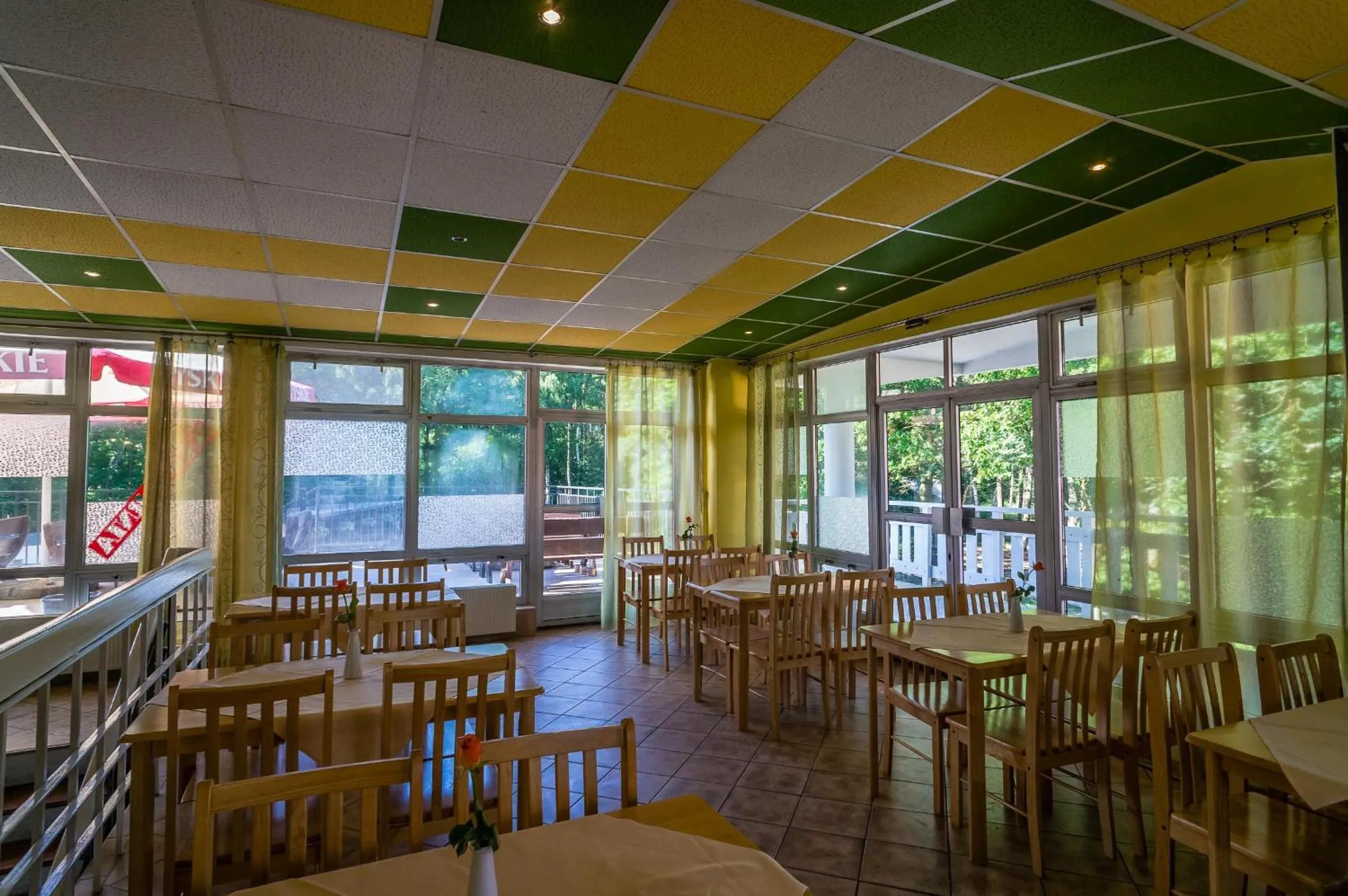 Communal lounge/ TV room in Ośrodek Wypoczynkowy Eden Kąty Rybackie