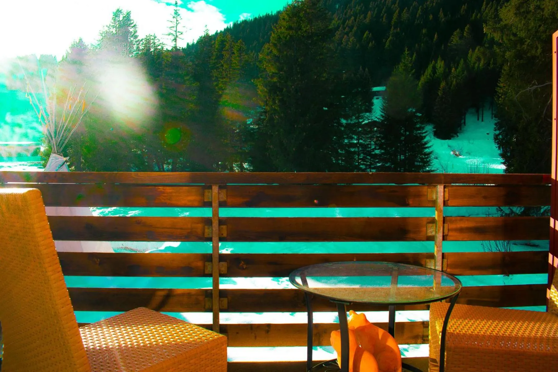 Balcony/Terrace in Hotel Malixerhof