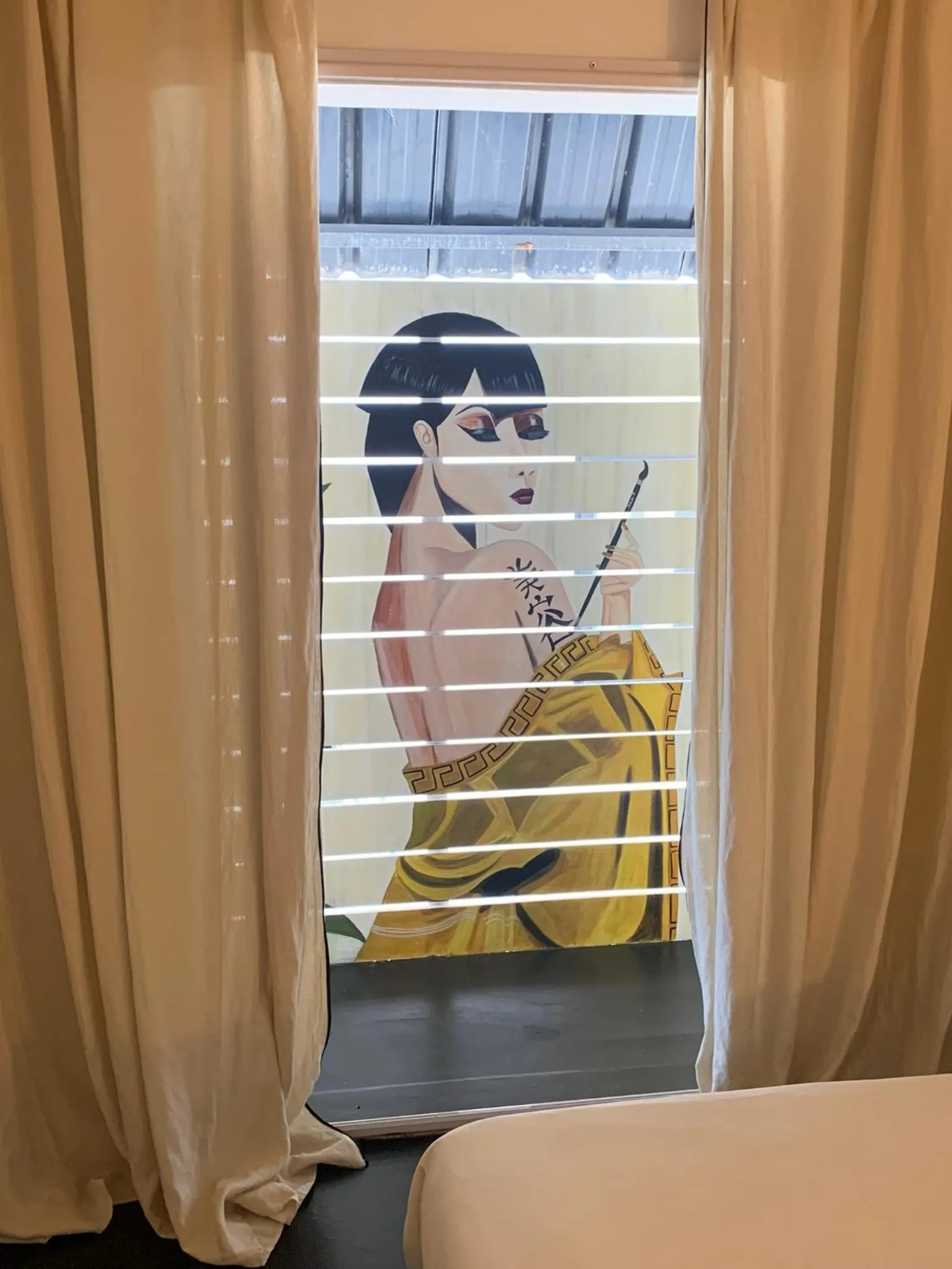 Bedroom, Bed in Cosy Guest House Sous le Badamier