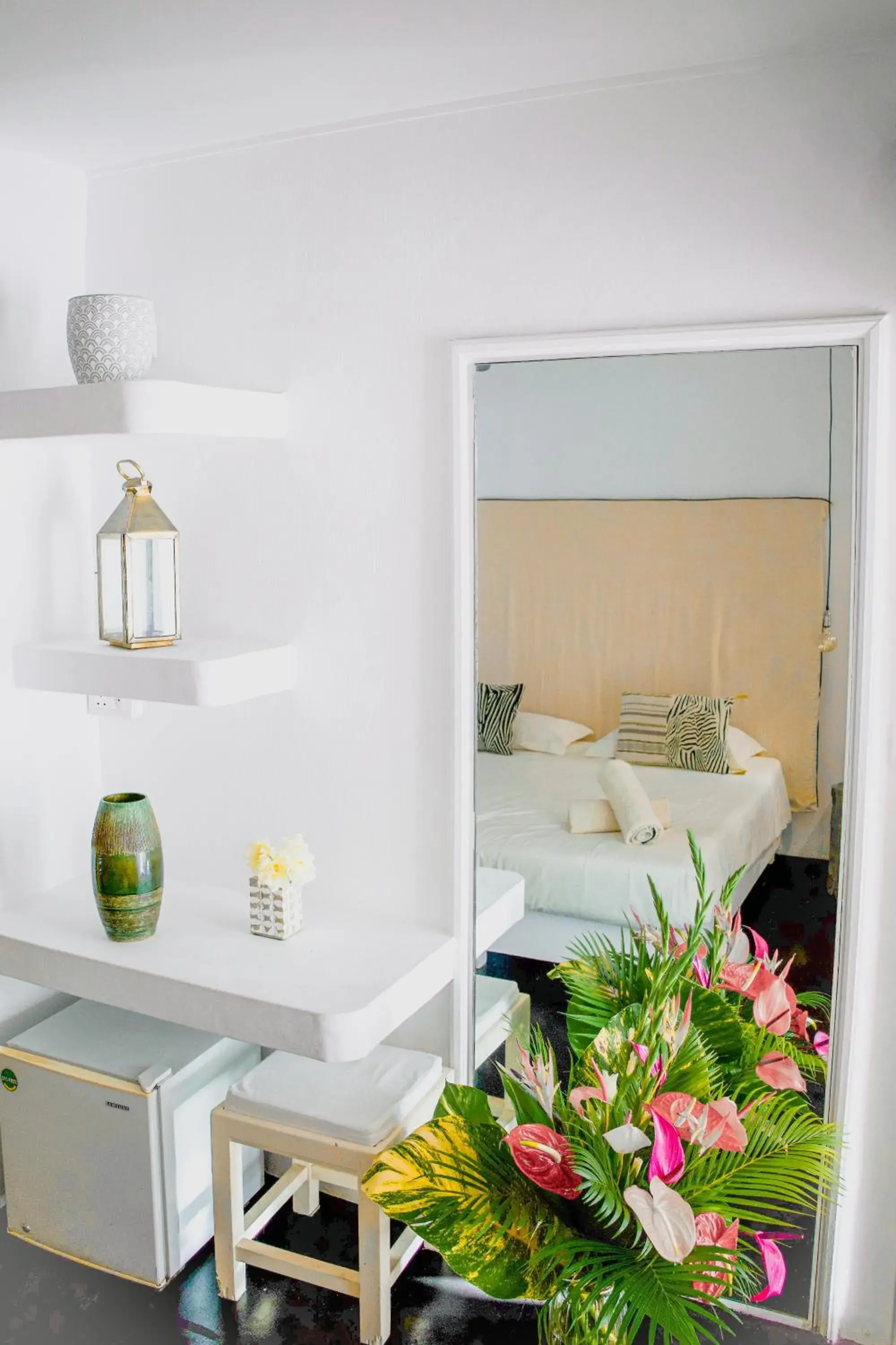 Bedroom, Bed in Cosy Guest House Sous le Badamier Bedroom, Bed in Cosy Guest House Sous le Badamier