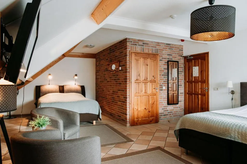 Bedroom, Bed in Hotel & Lodges Erve Bruggert