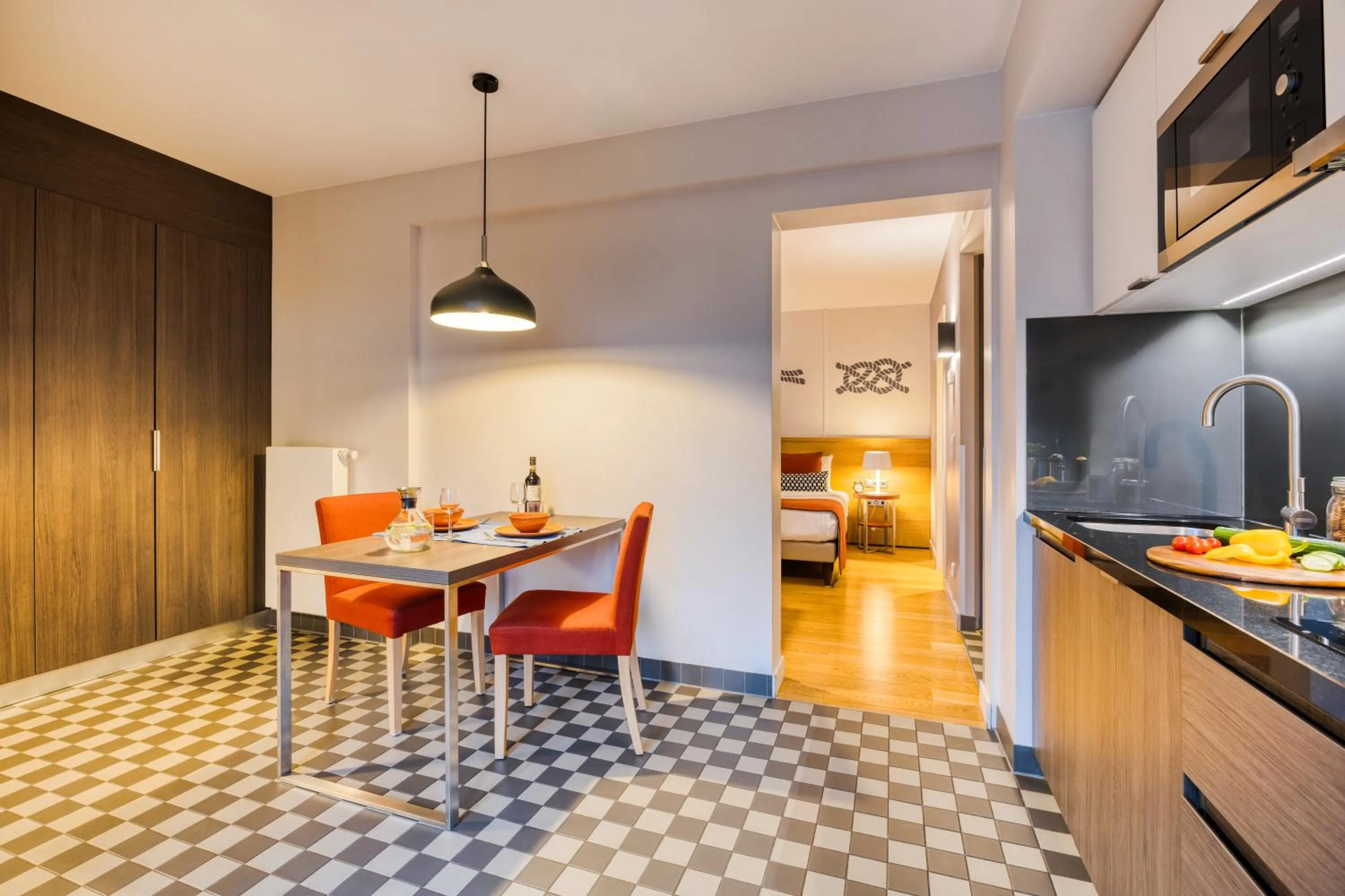 One-Bedroom Apartment in Citadines Michel Hamburg