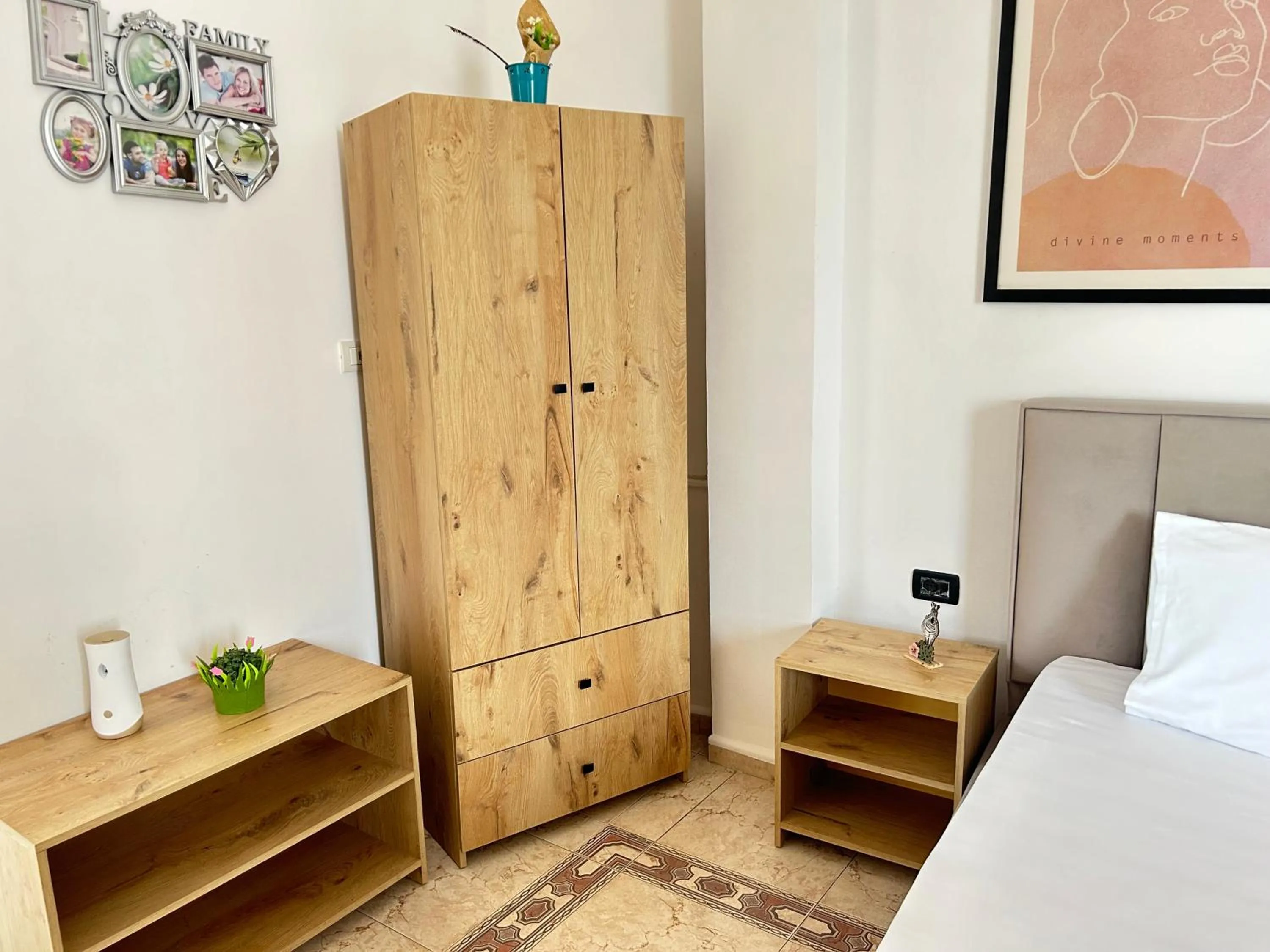Bed in Budget Retreat Tirana & Studios