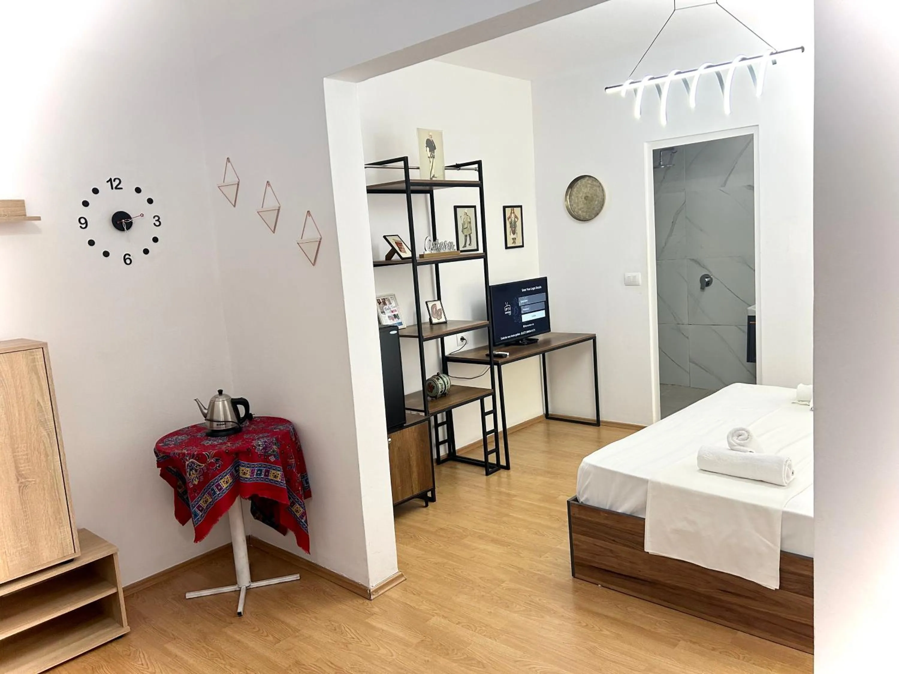 Bed in Budget Retreat Tirana & Studios