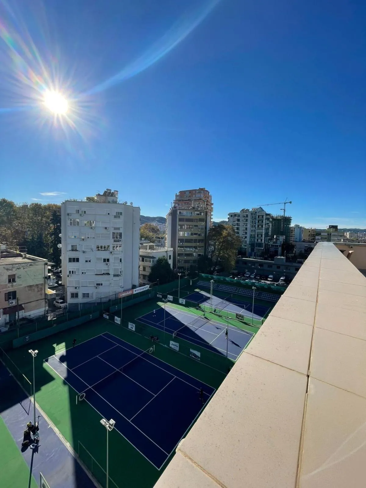 City view in Budget Retreat Tirana & Studios