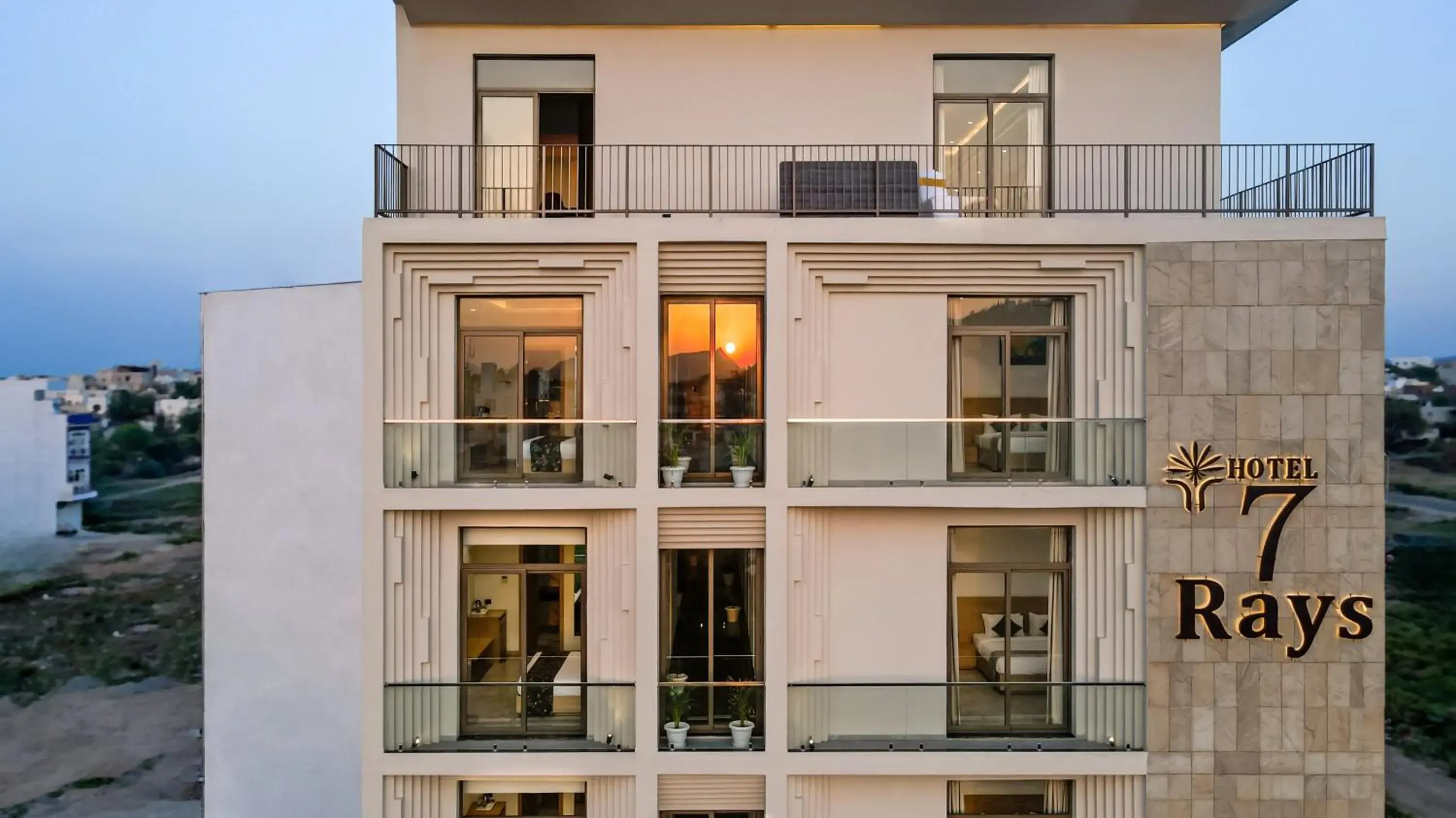 Property building in 7 rays hotel Property building in 7 rays hotel