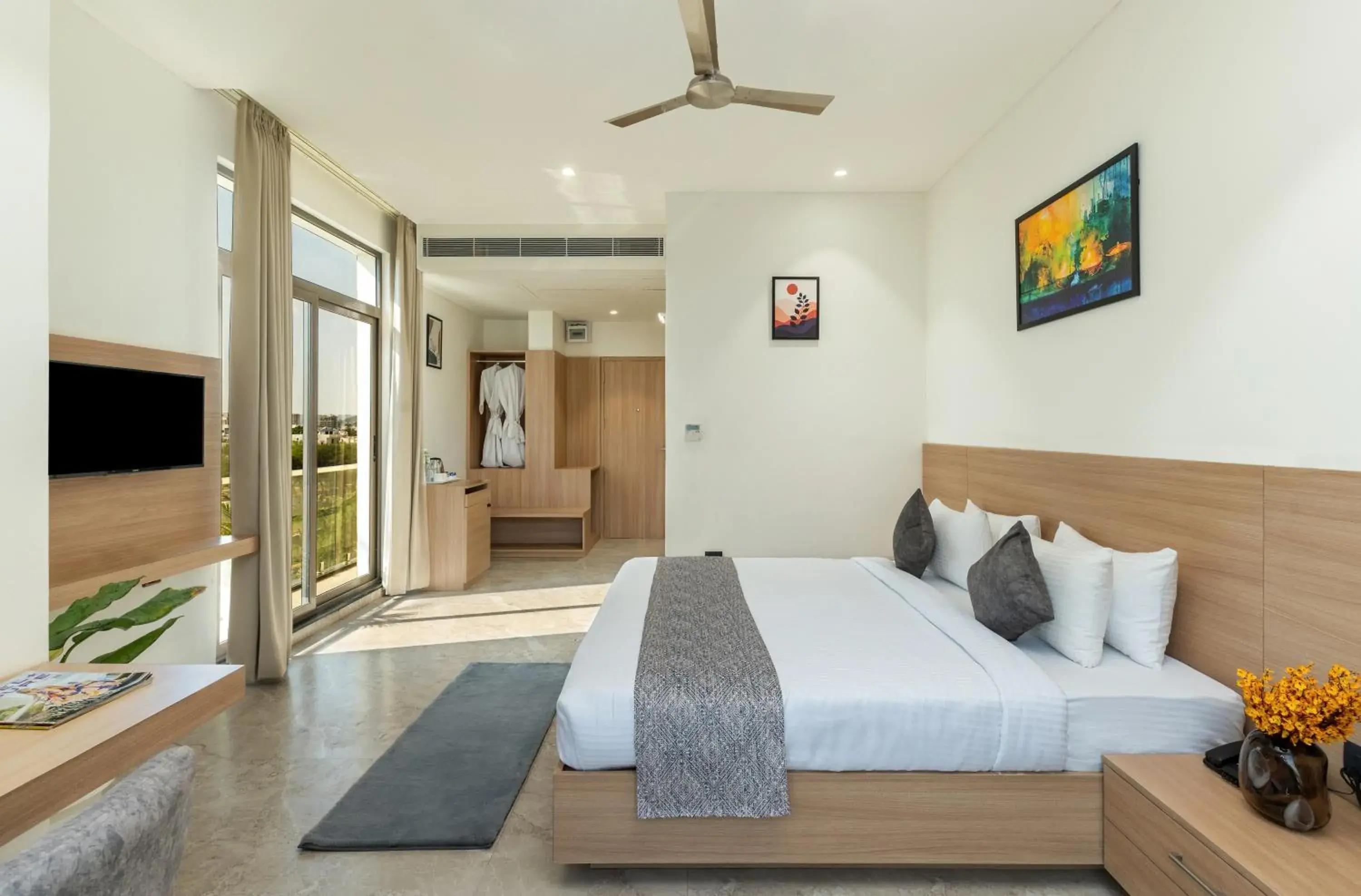 Bedroom, Bed in 7 rays hotel Bedroom, Bed in 7 rays hotel