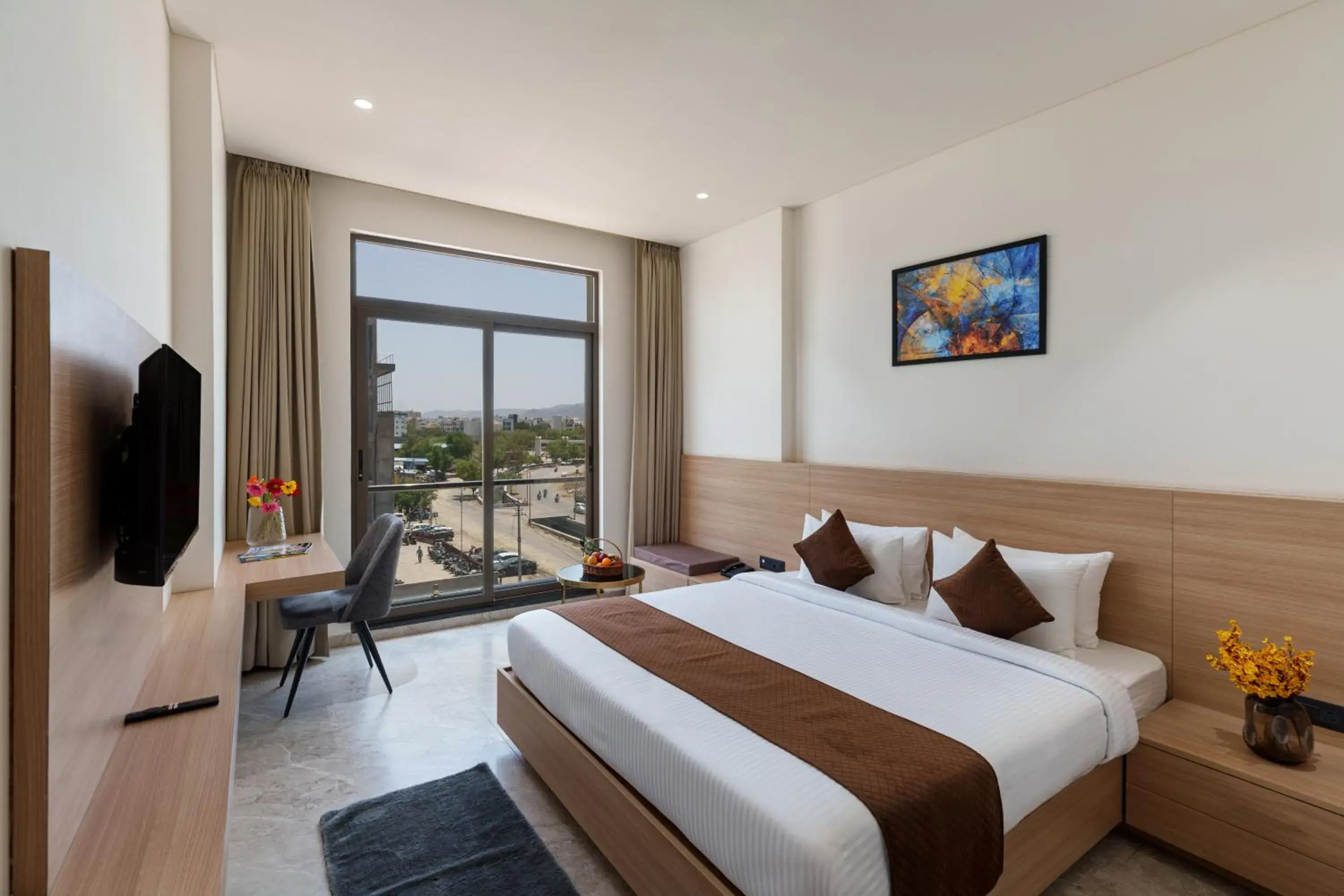 Bedroom, Bed in 7 rays hotel Bedroom, Bed in 7 rays hotel