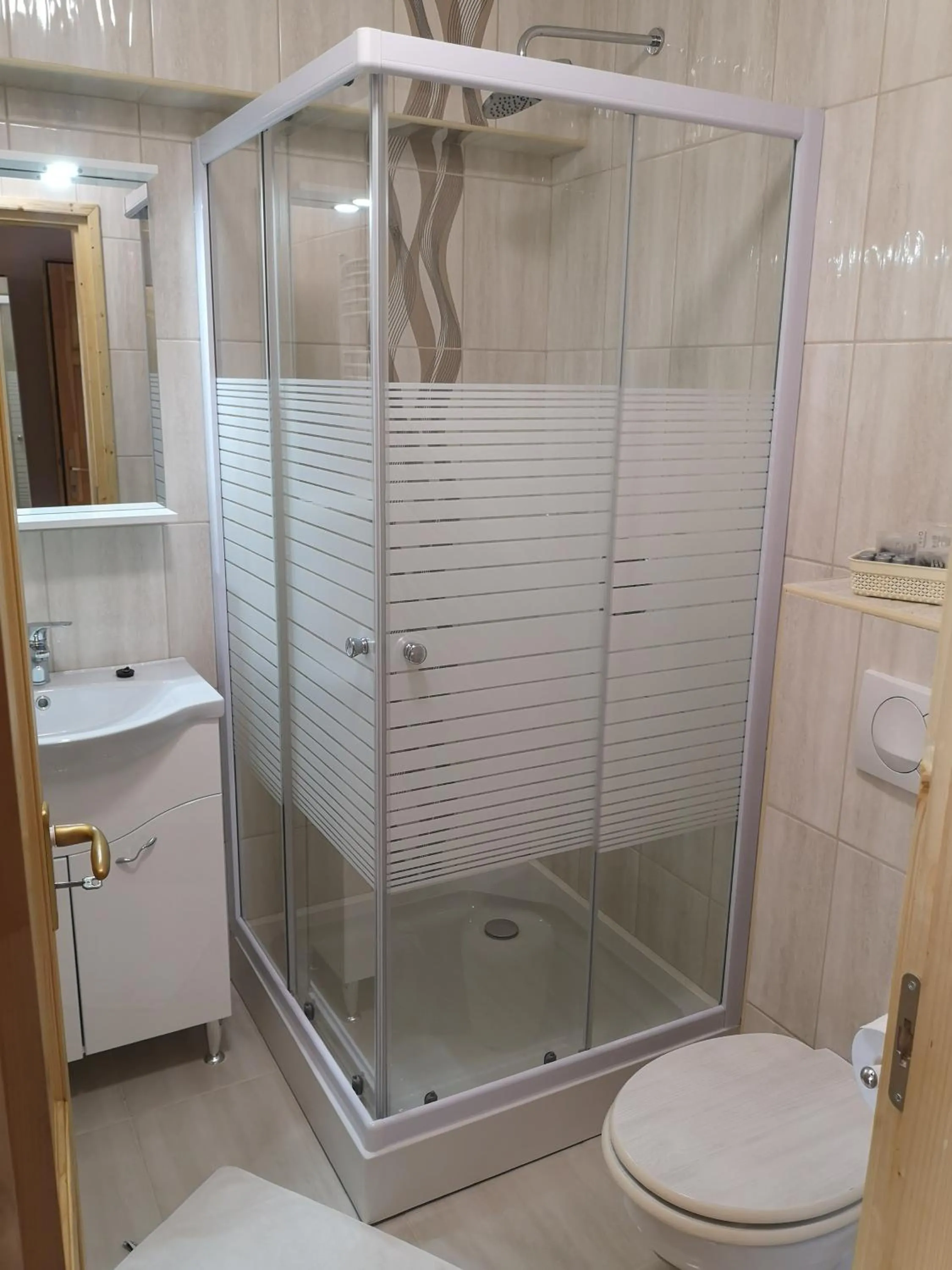 Bathroom in Szent István Wellness Panzió