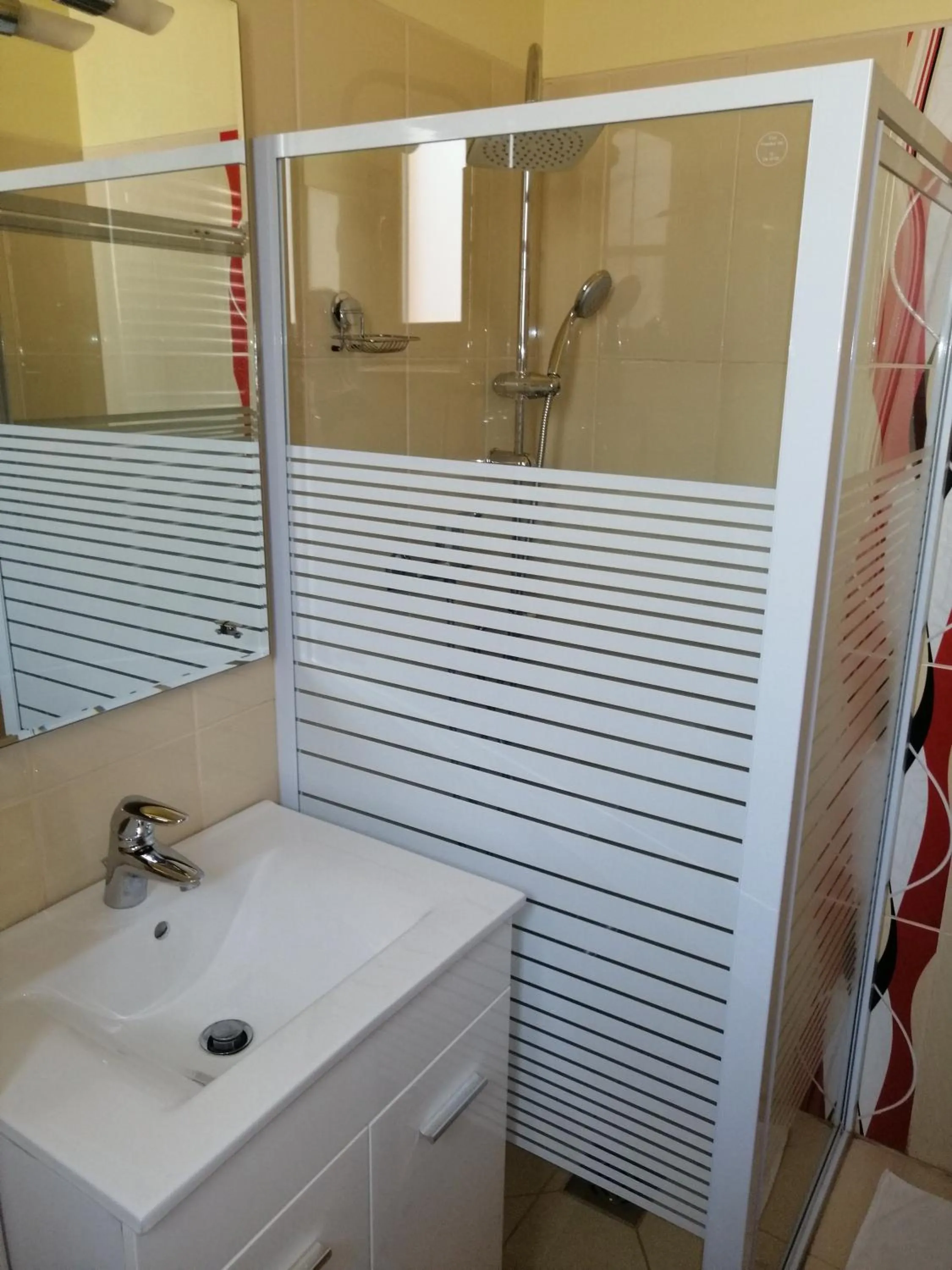 Bathroom in Szent István Wellness Panzió