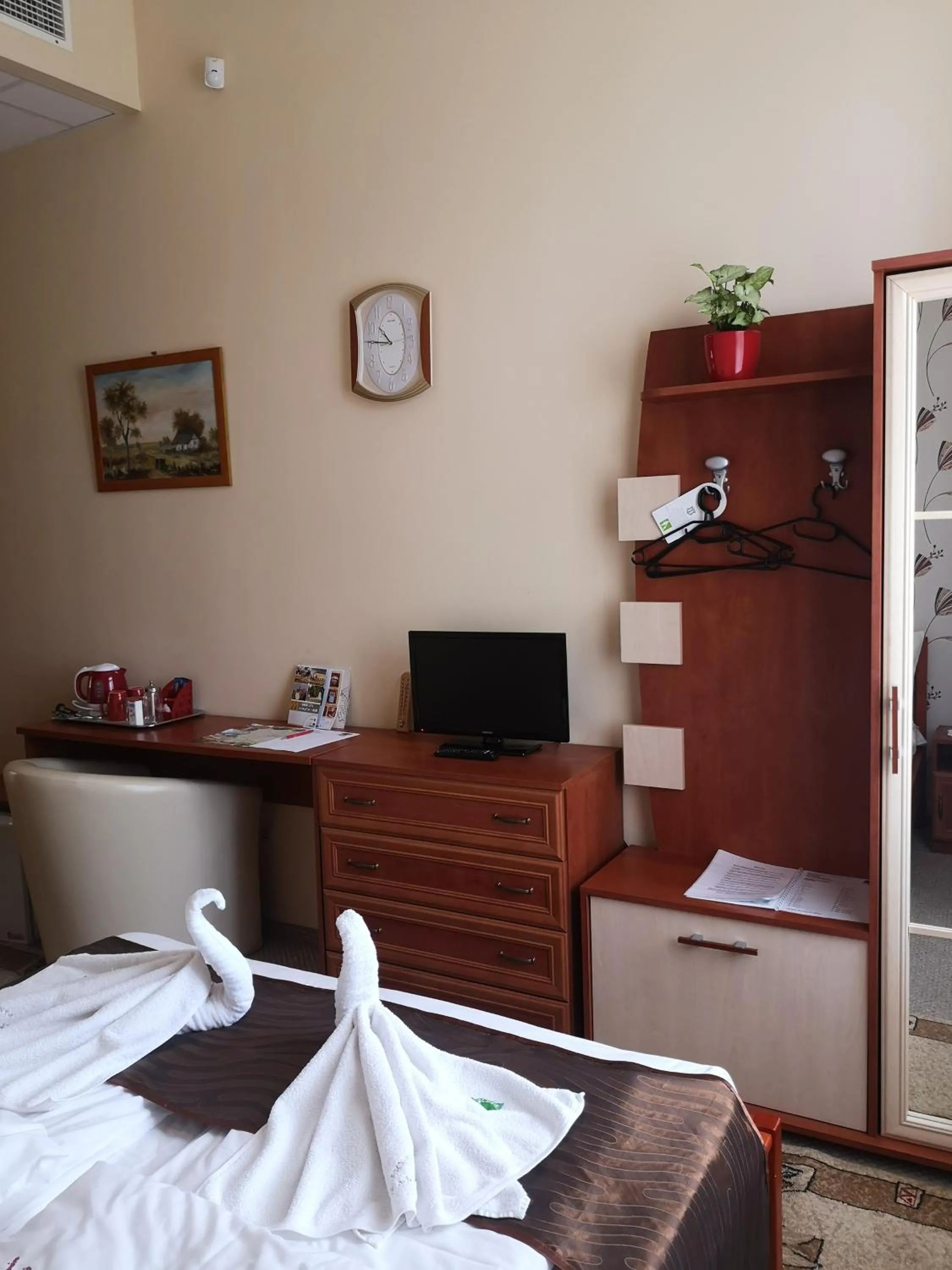 TV and multimedia, Bed in Szent István Wellness Panzió