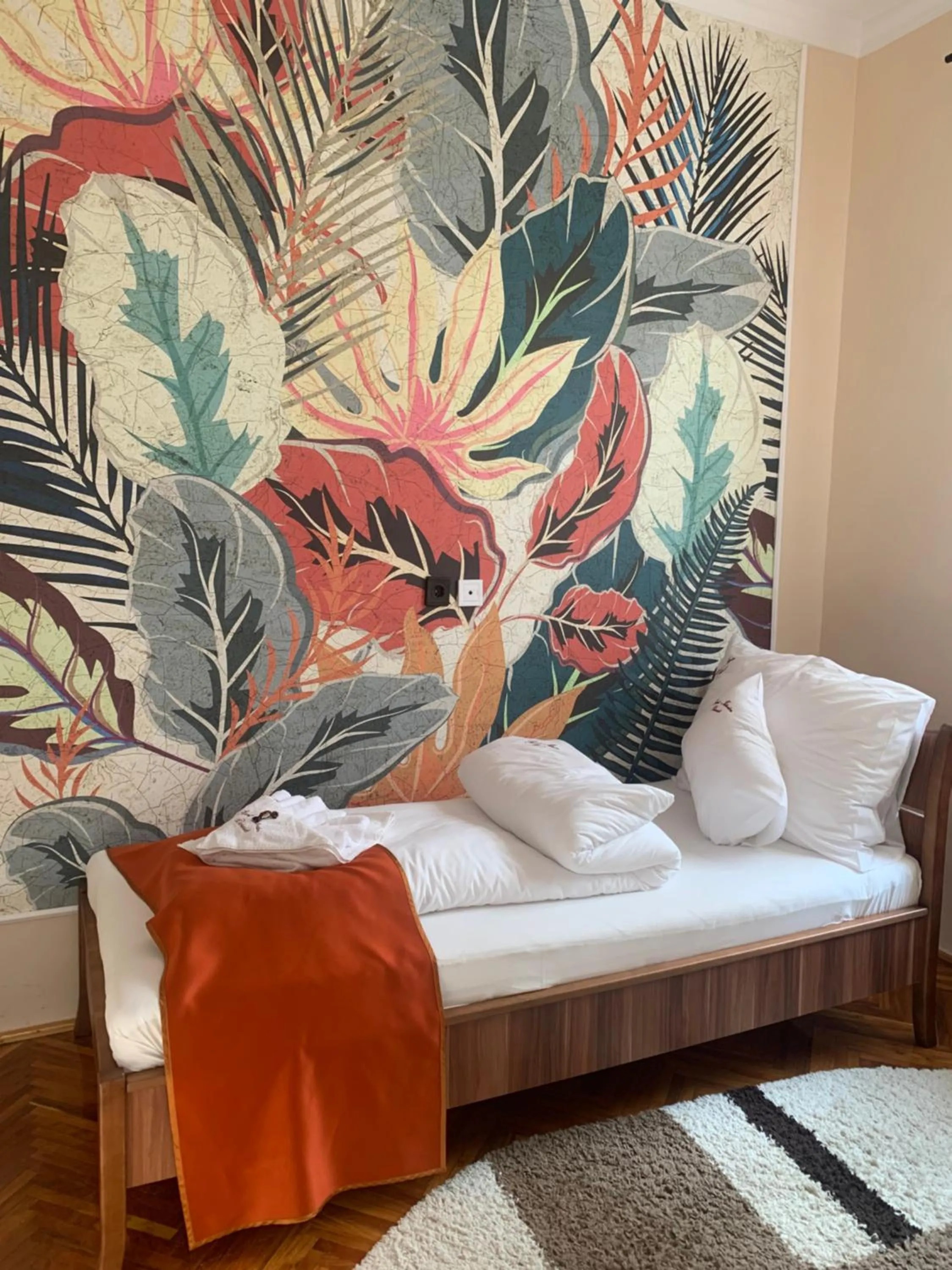 Bed in Szent István Wellness Panzió