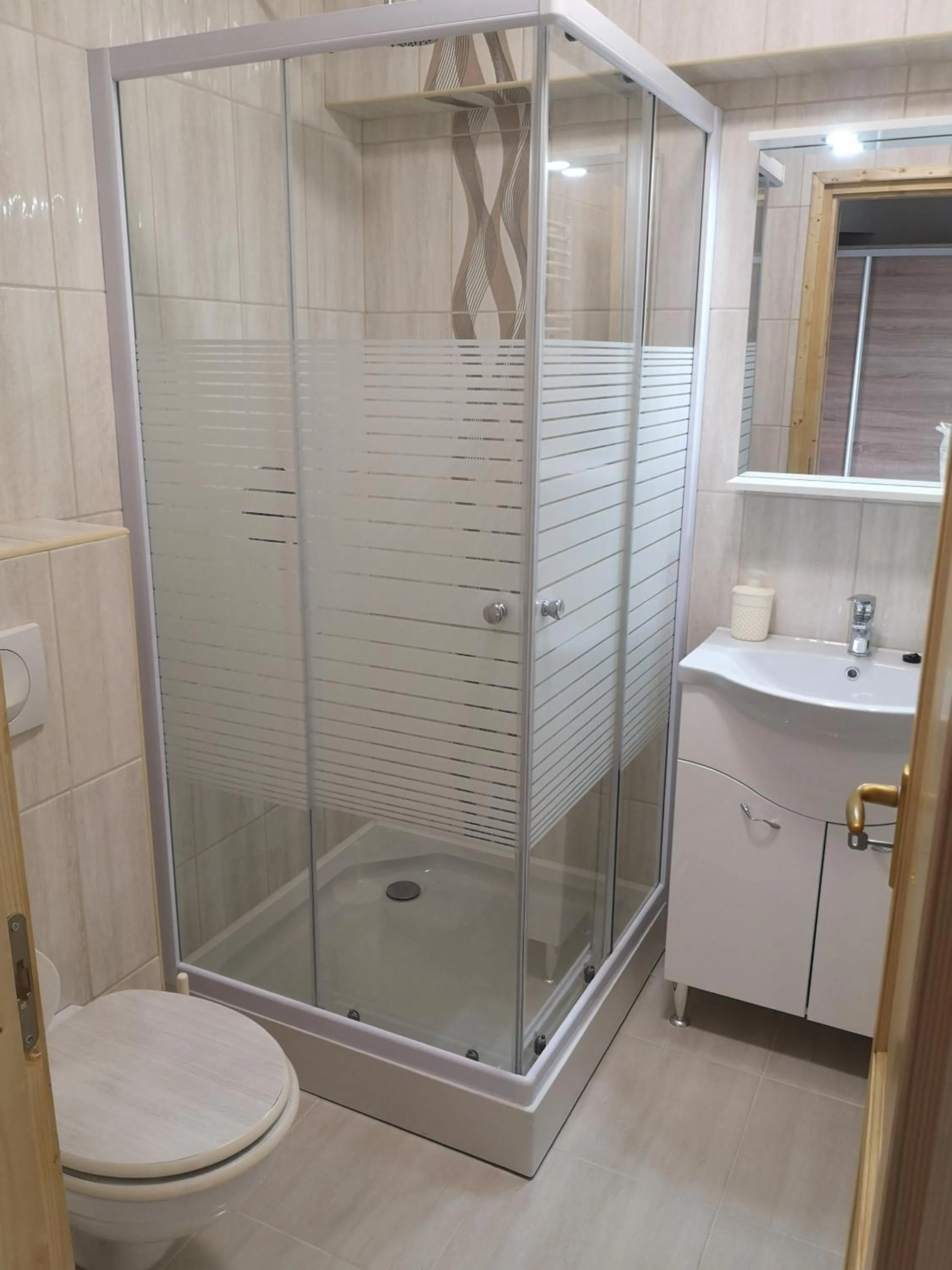 Bathroom in Szent István Wellness Panzió