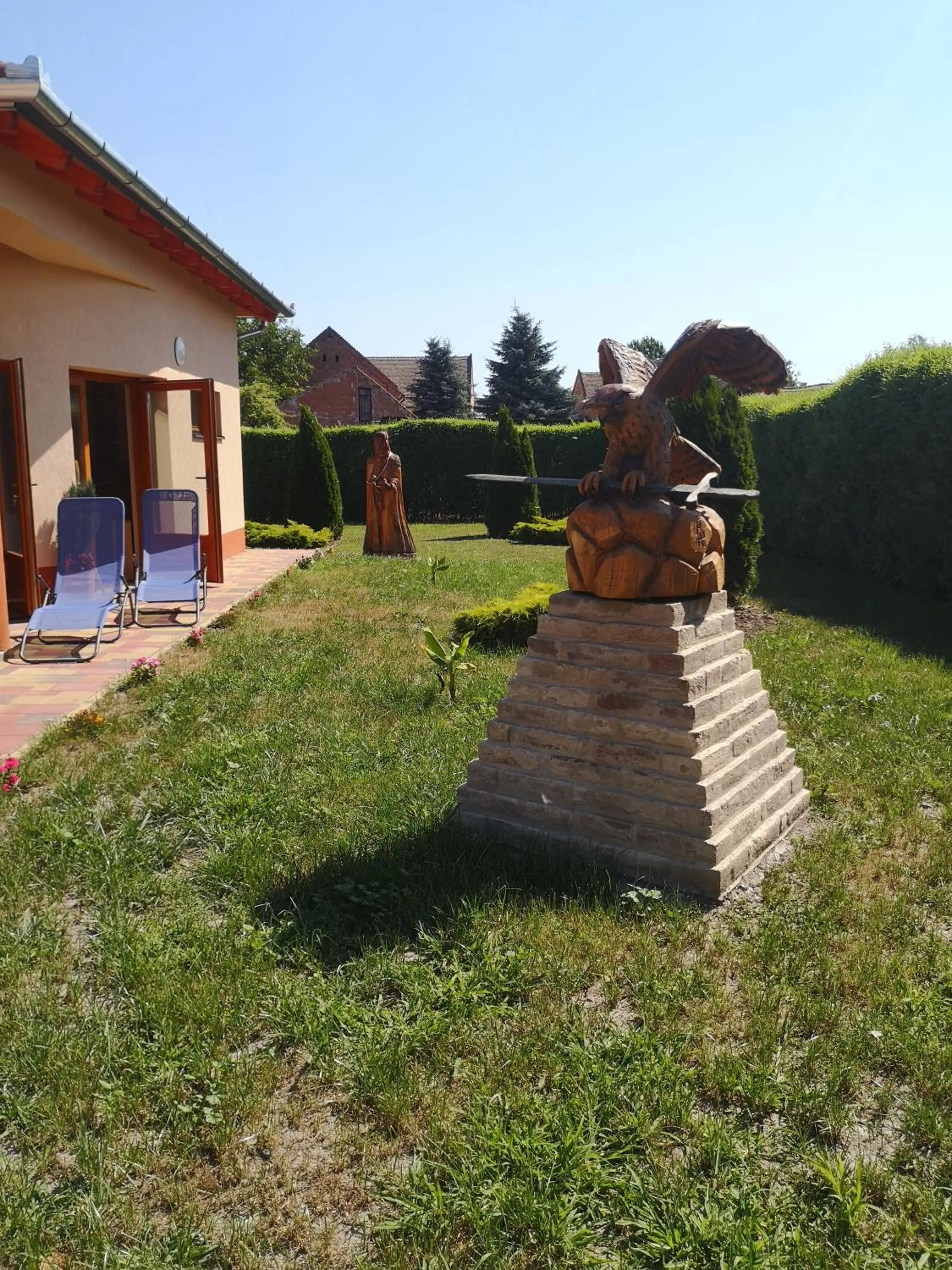 Garden in Szent István Wellness Panzió