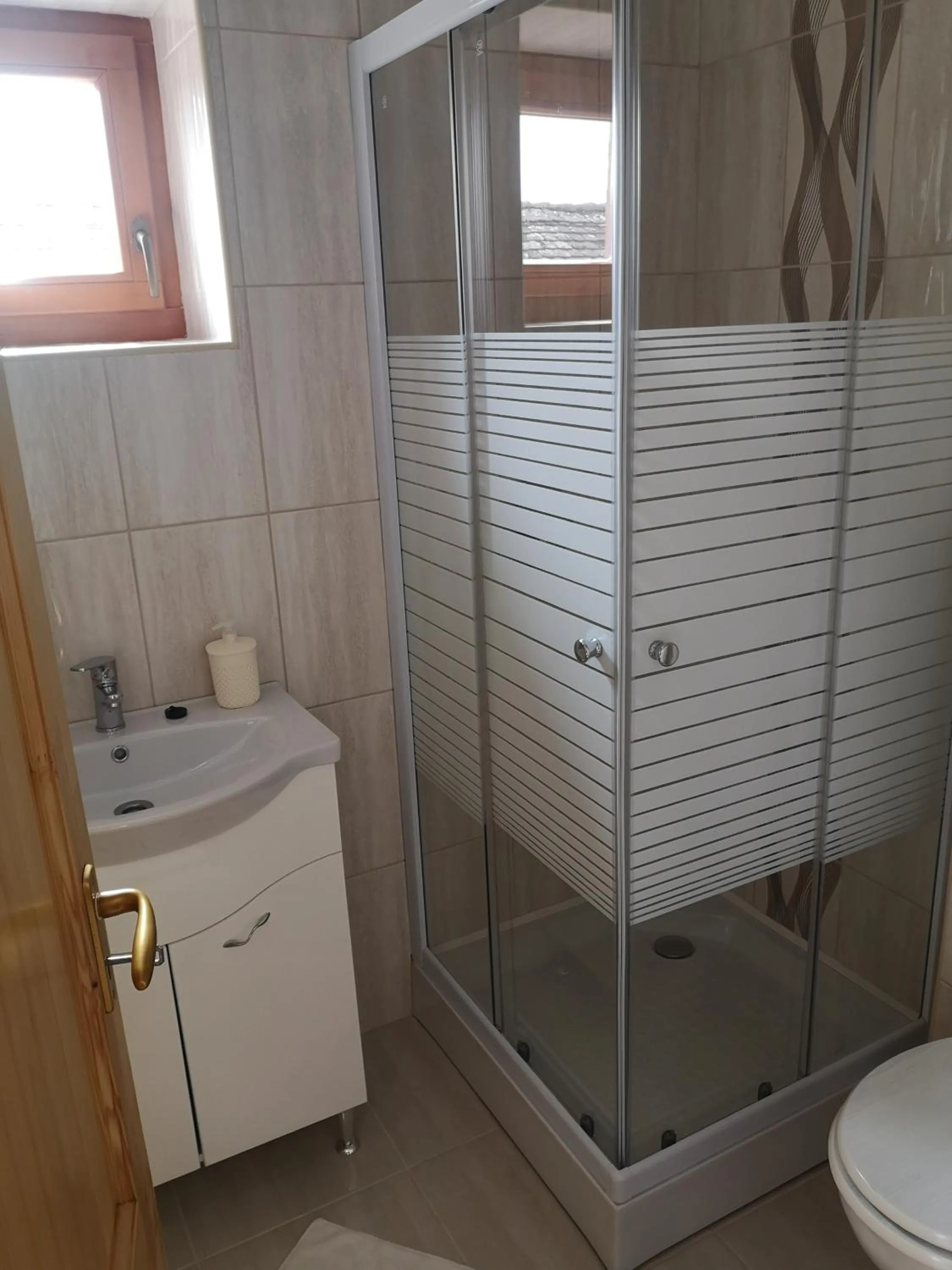 Bathroom in Szent István Wellness Panzió