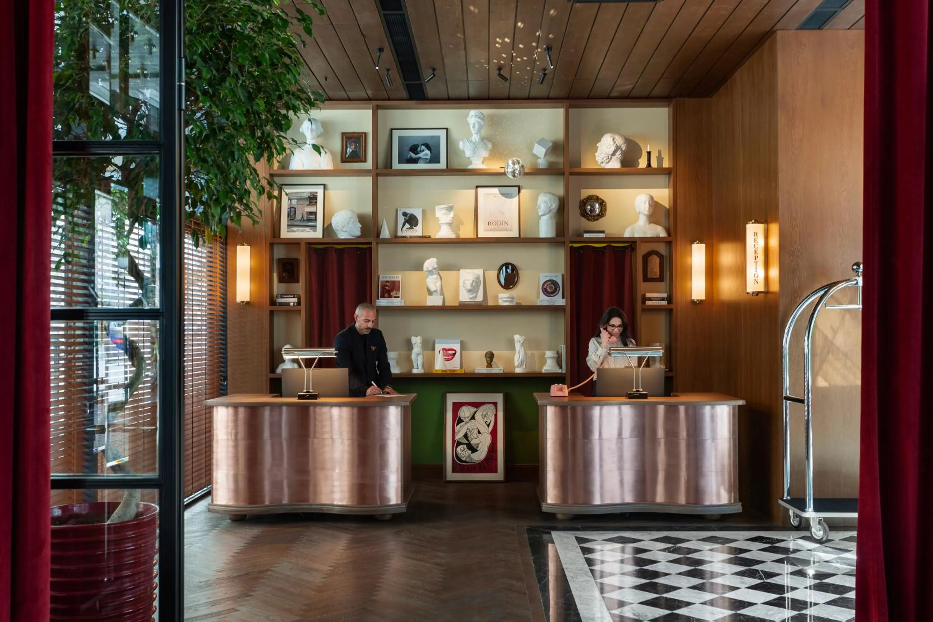 Lobby or reception in Artizan - Design Hotel