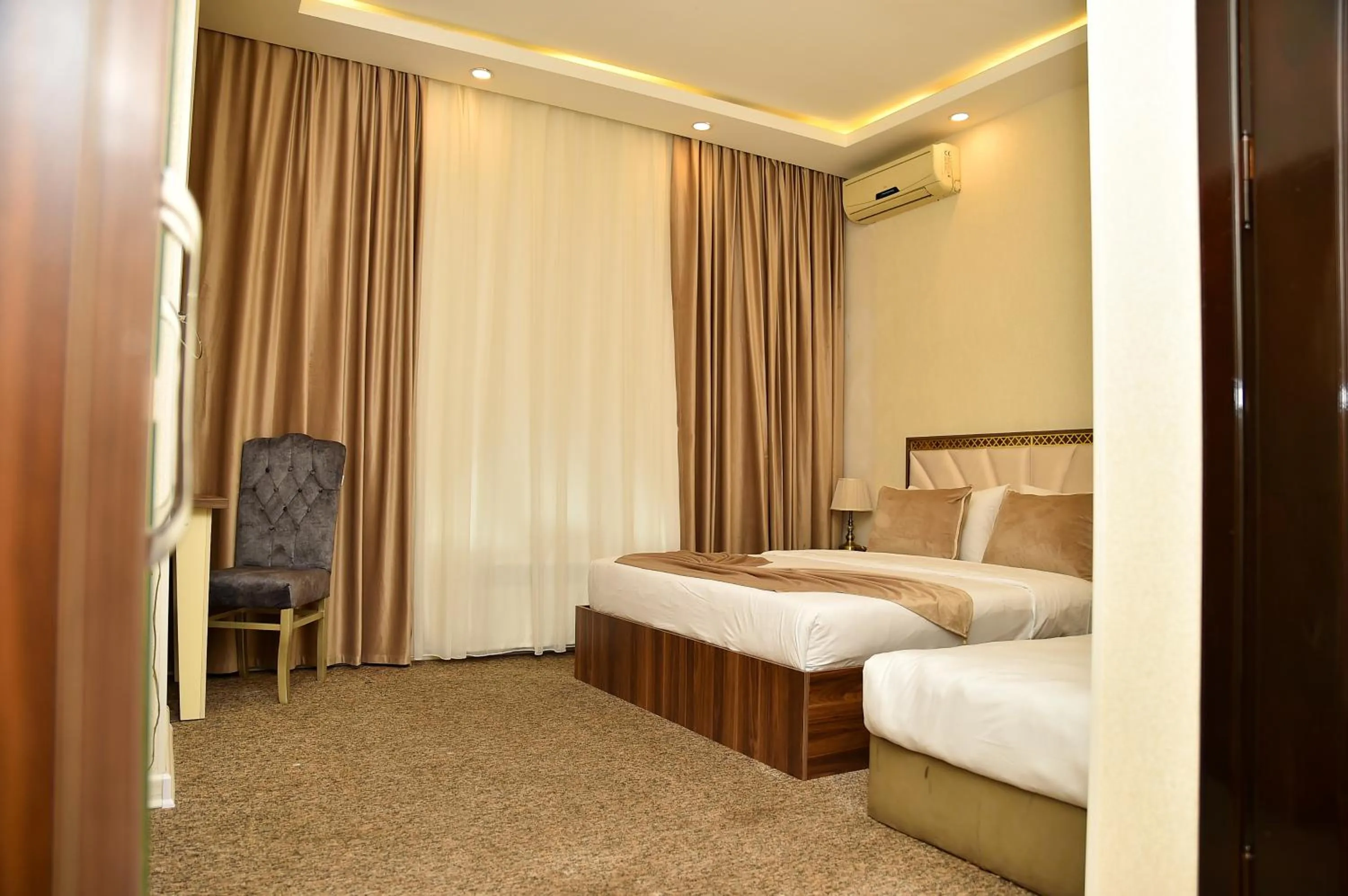 Bed in Boulevard Rigs Boutique Hotel