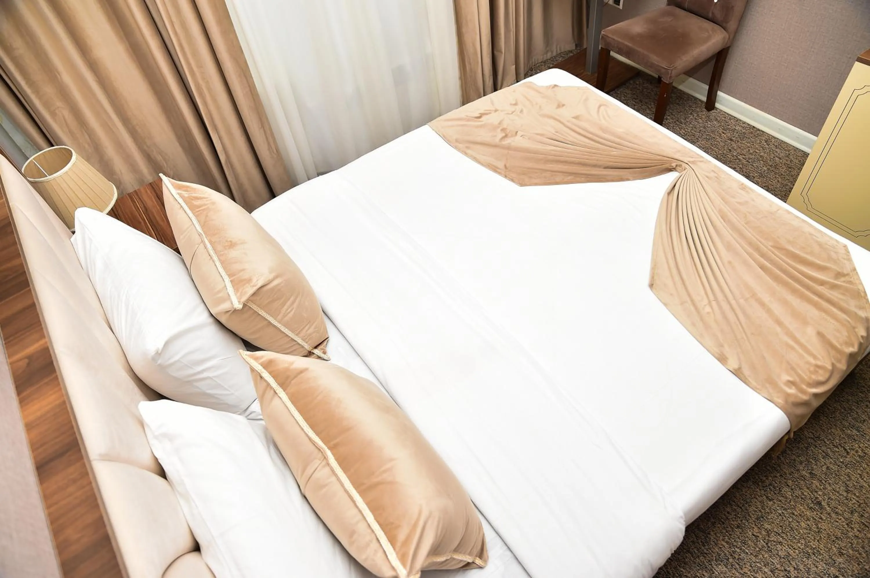 Bed in Boulevard Rigs Boutique Hotel