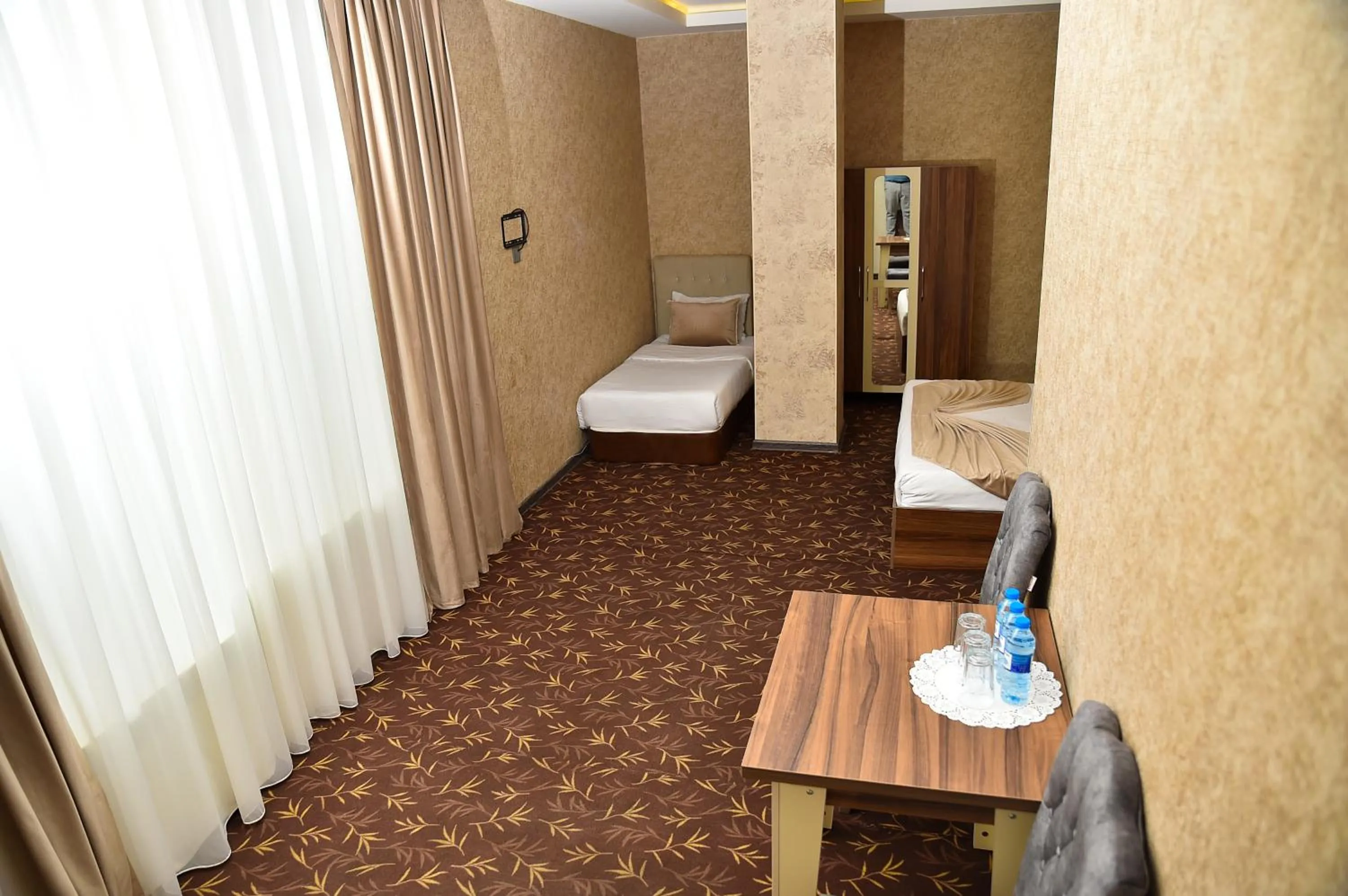 Bed in Boulevard Rigs Boutique Hotel