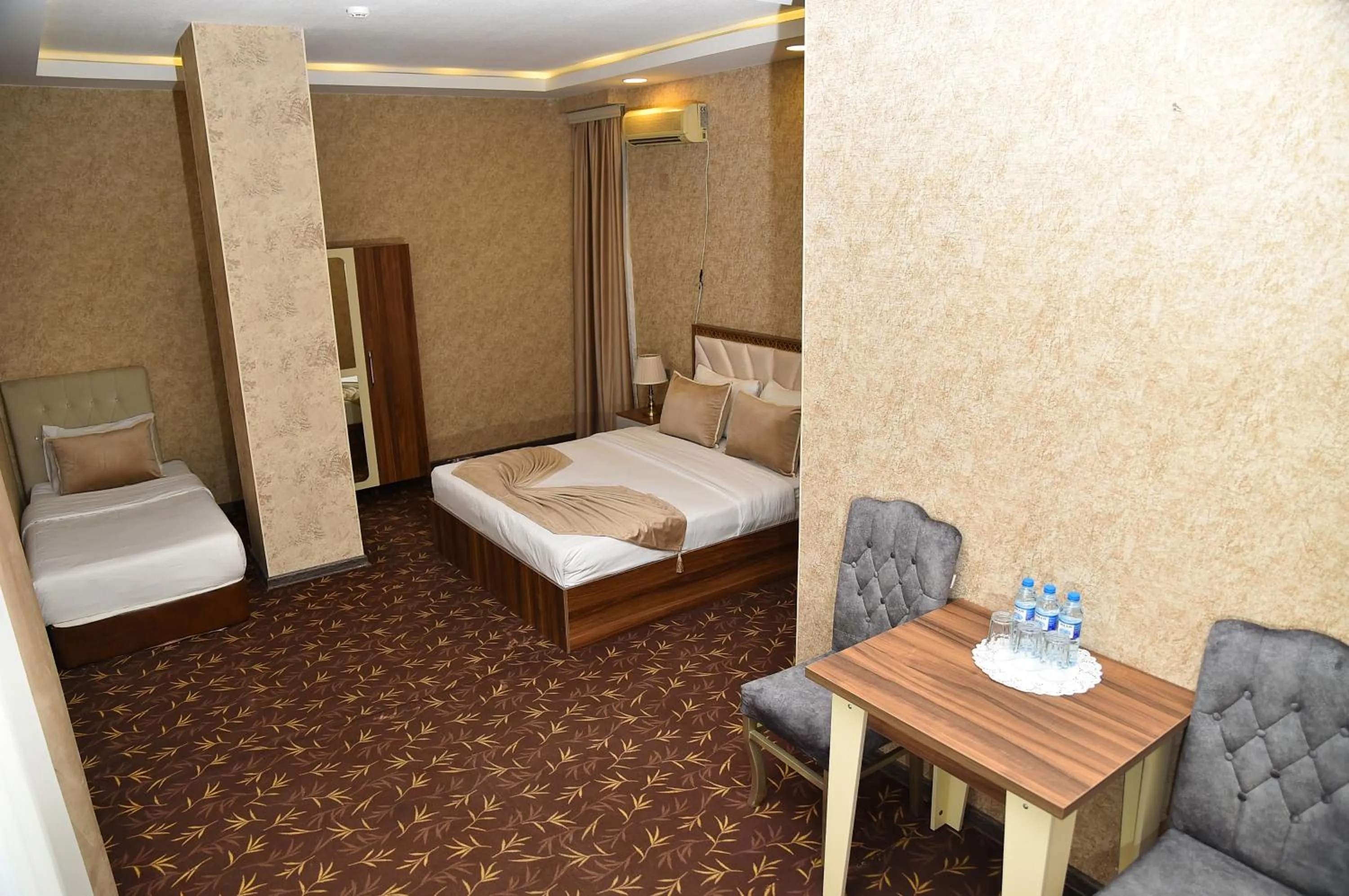 Bed in Boulevard Rigs Boutique Hotel