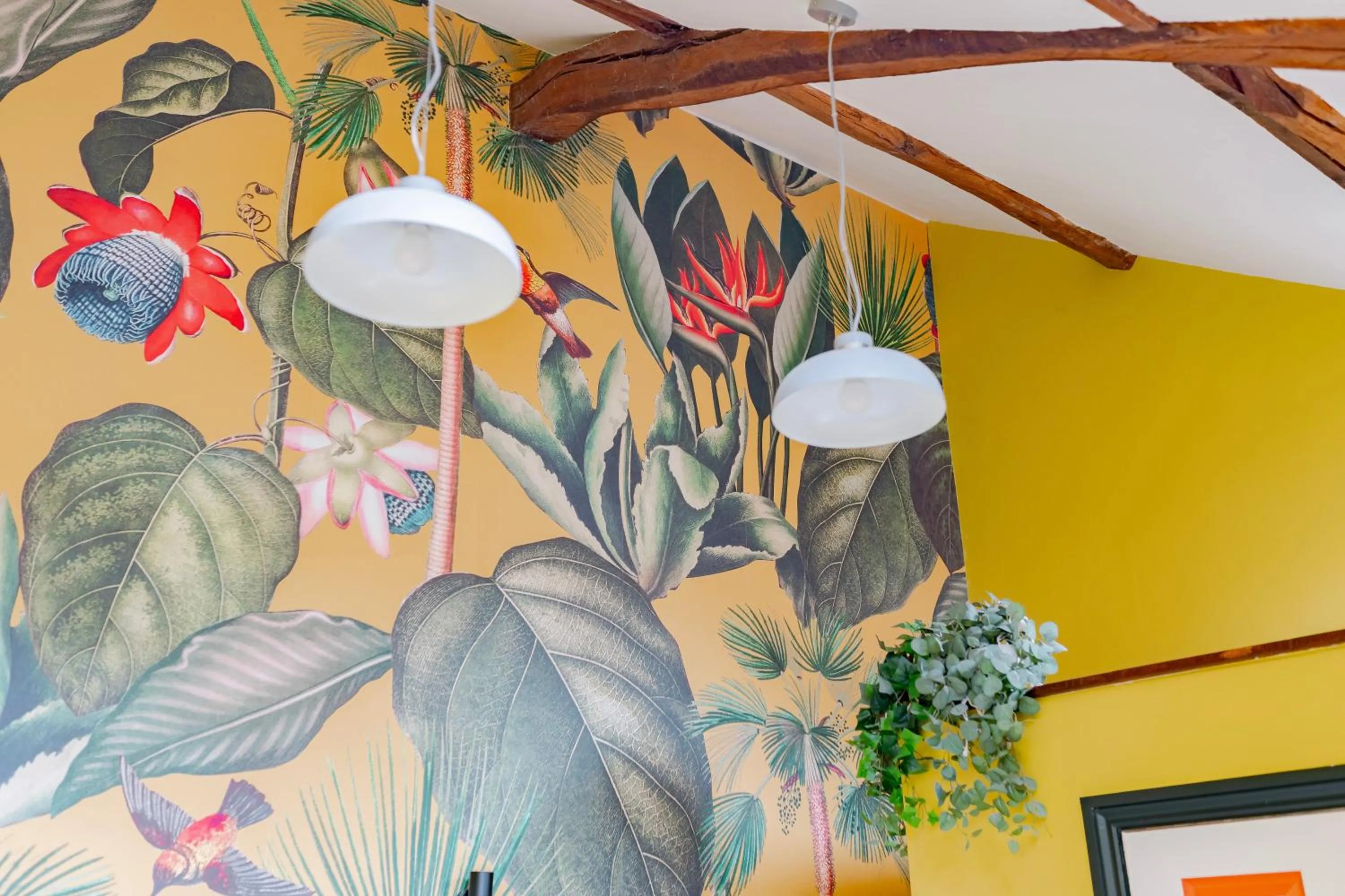 Decorative detail in the Orangery - BnB Suites