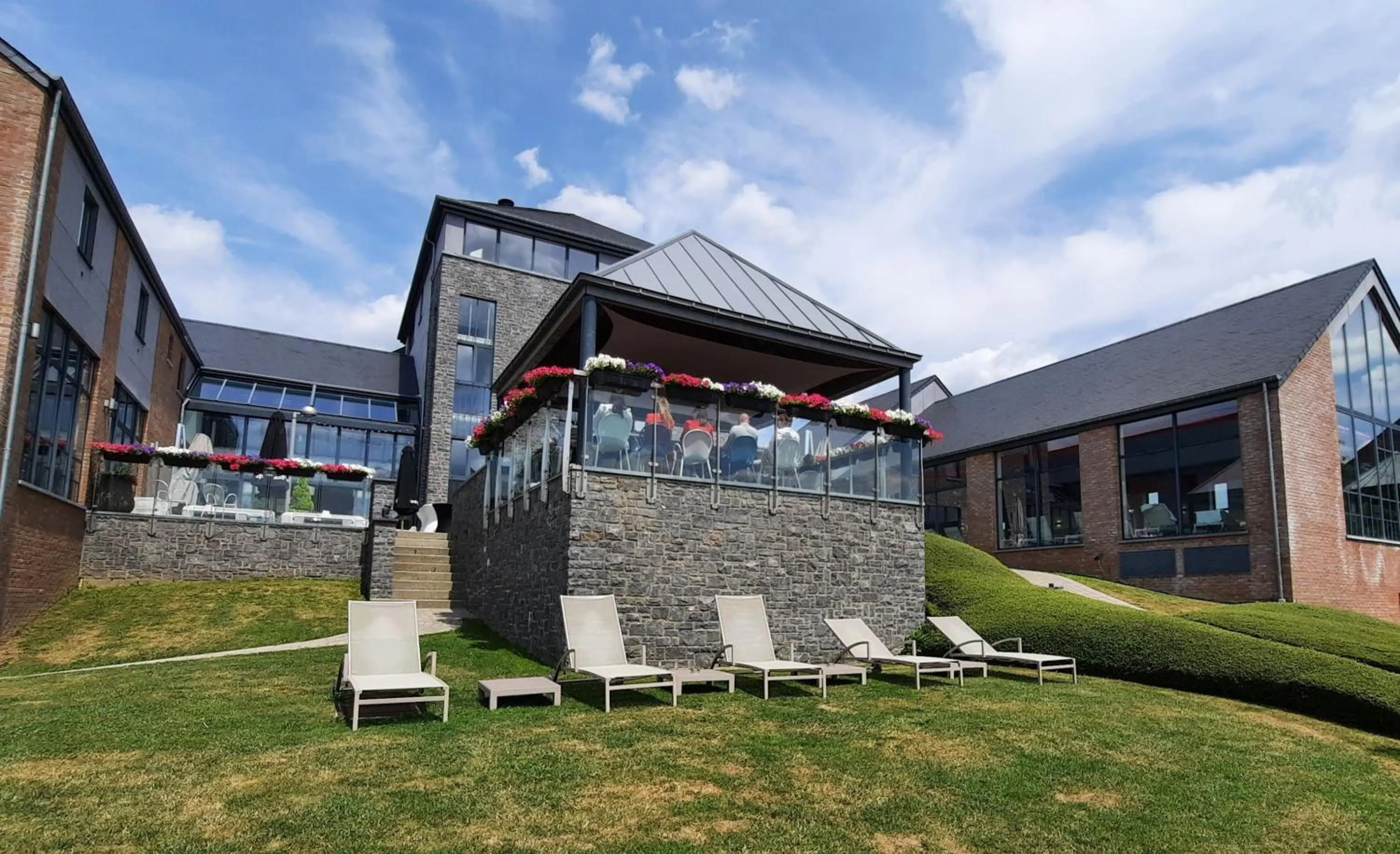 Garden in Maisons de Vacances Azur en Ardenne