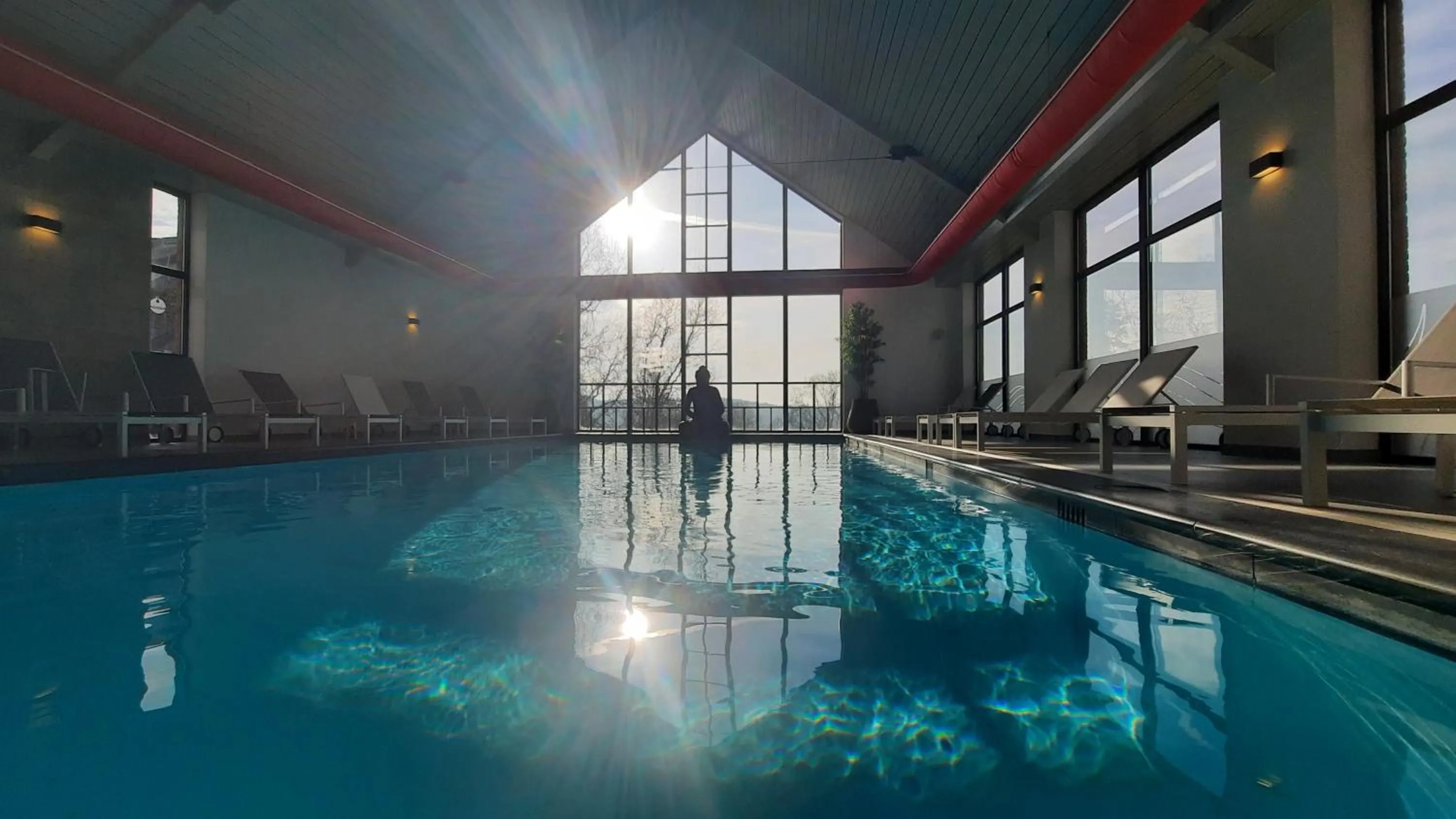 Swimming pool in Maisons de Vacances Azur en Ardenne